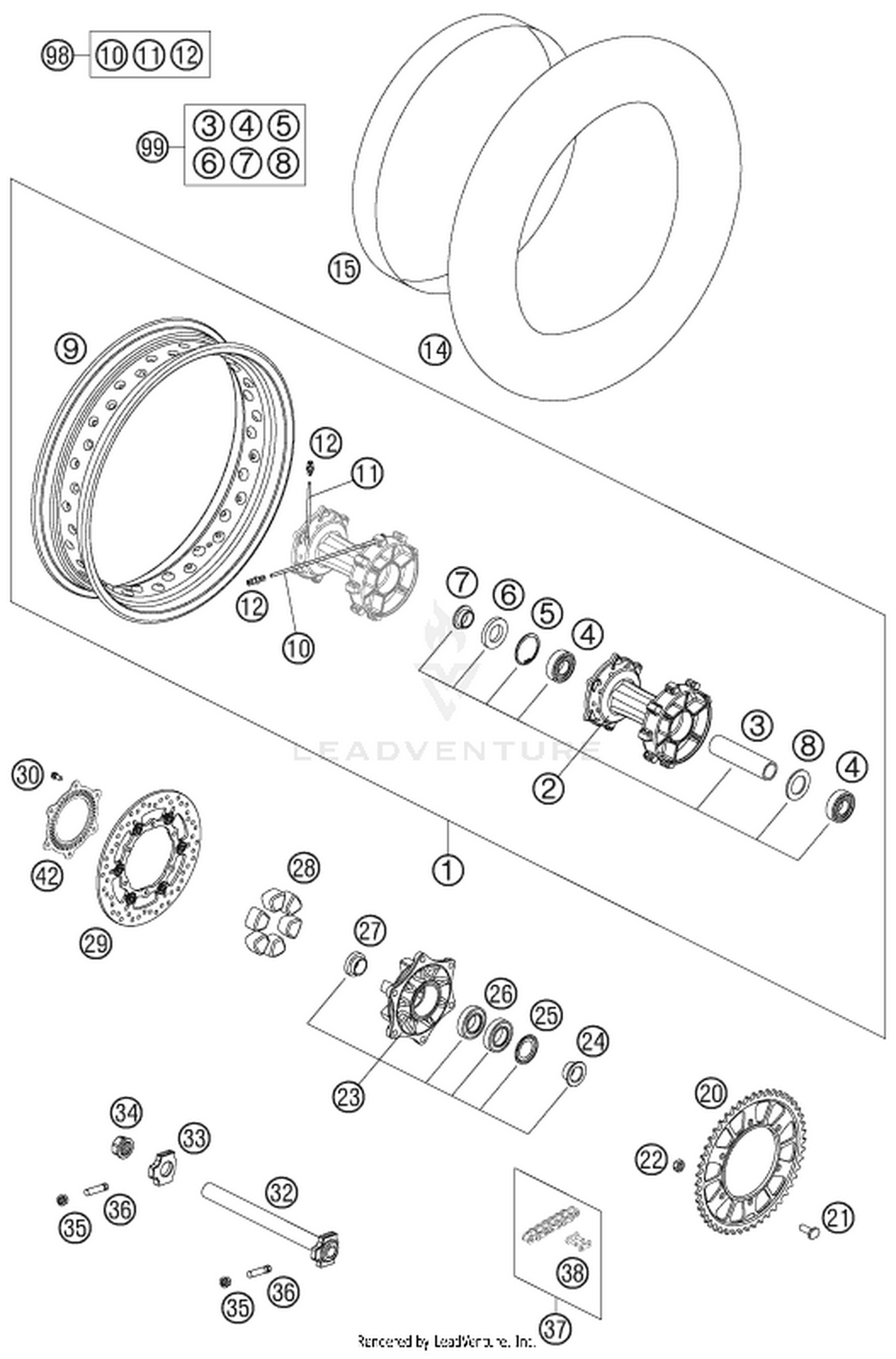 10 REAR WHEEL