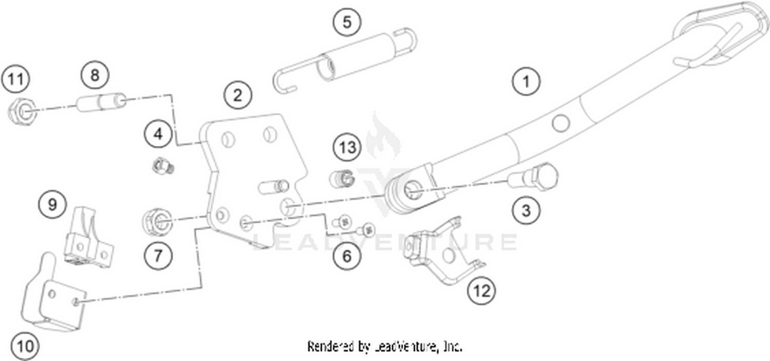 03 SIDE / CENTER STAND
