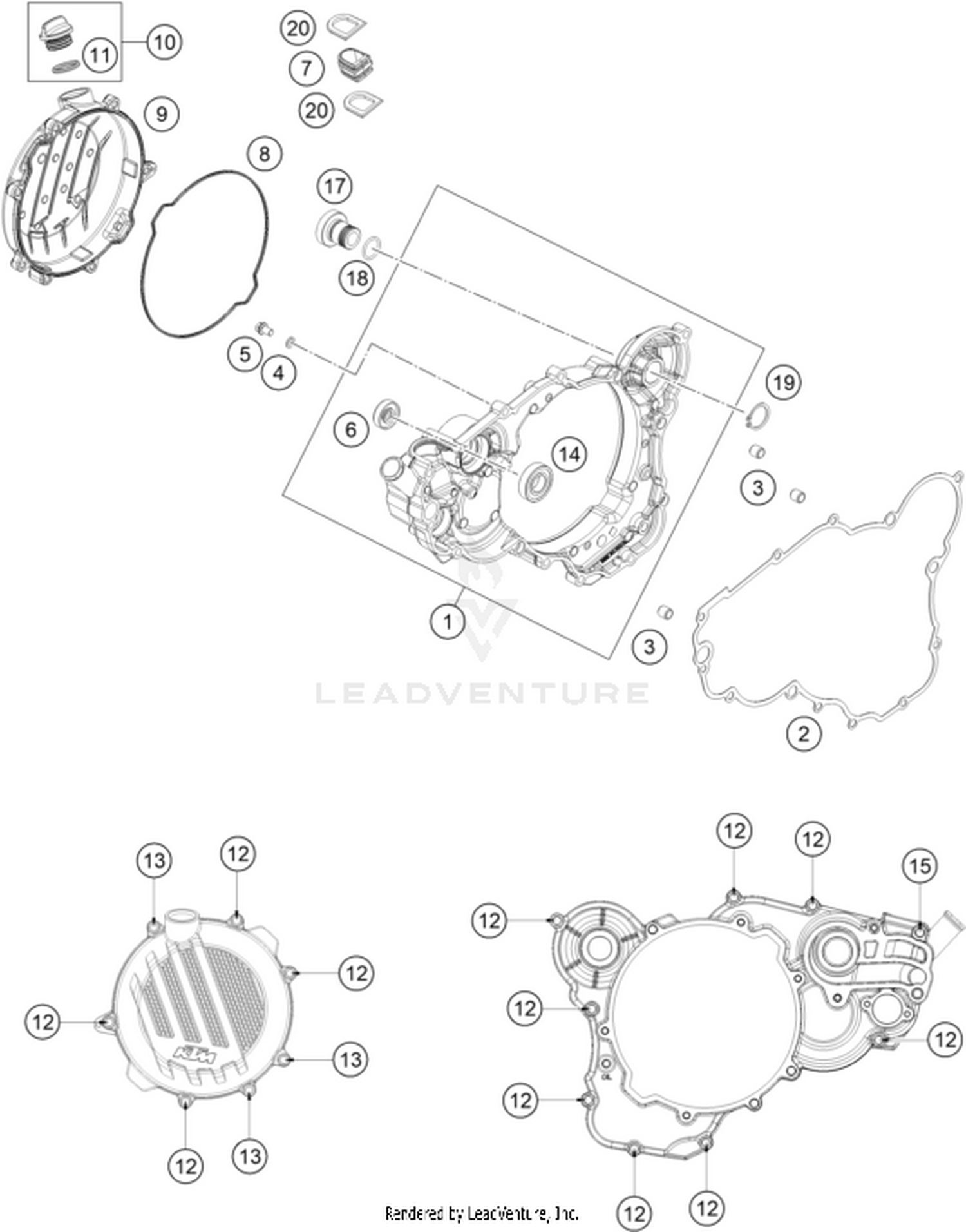30 CLUTCH COVER