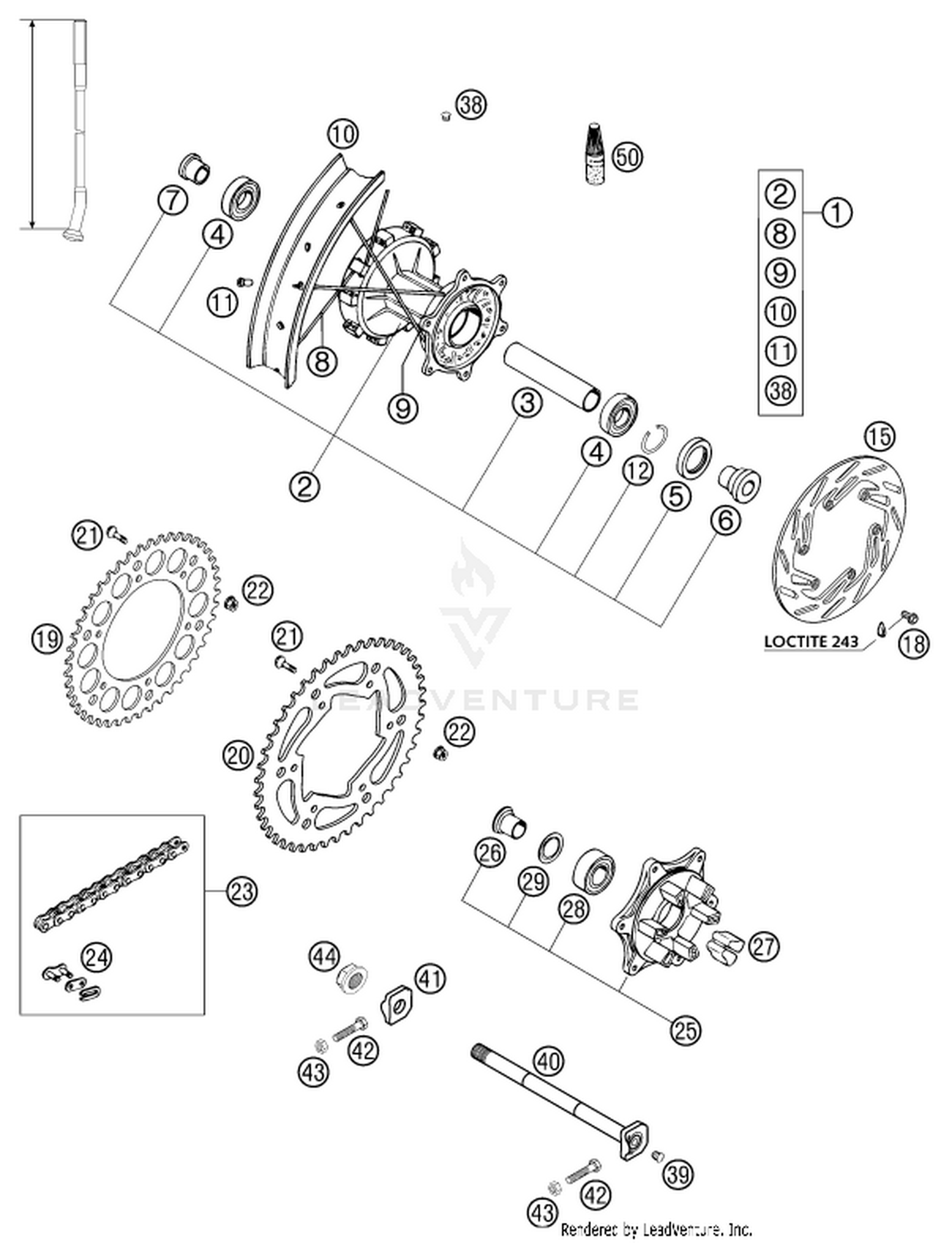10 REAR WHEEL