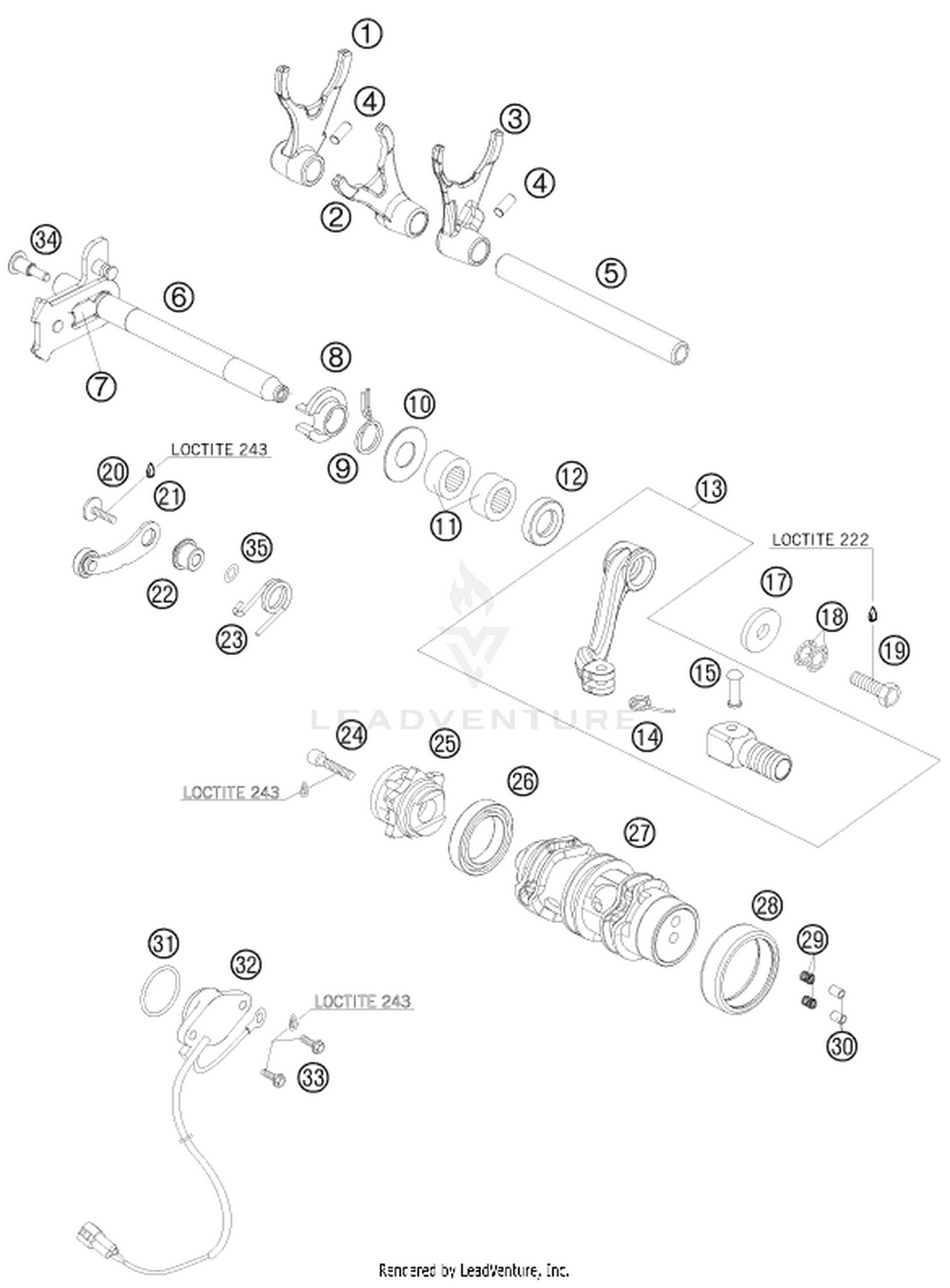 34 SHIFTING MECHANISM