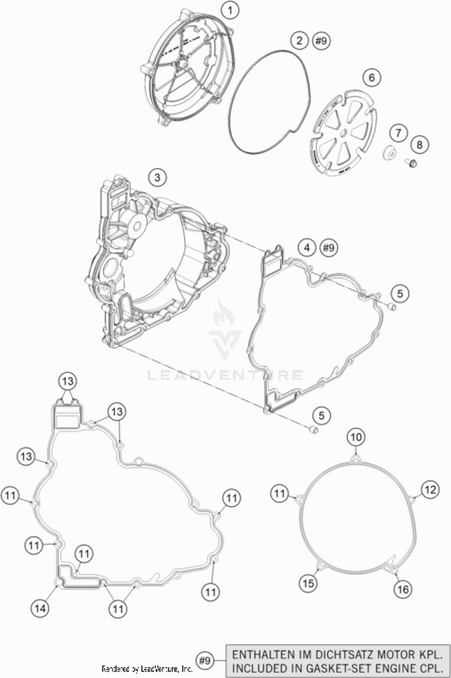 30 CLUTCH COVER