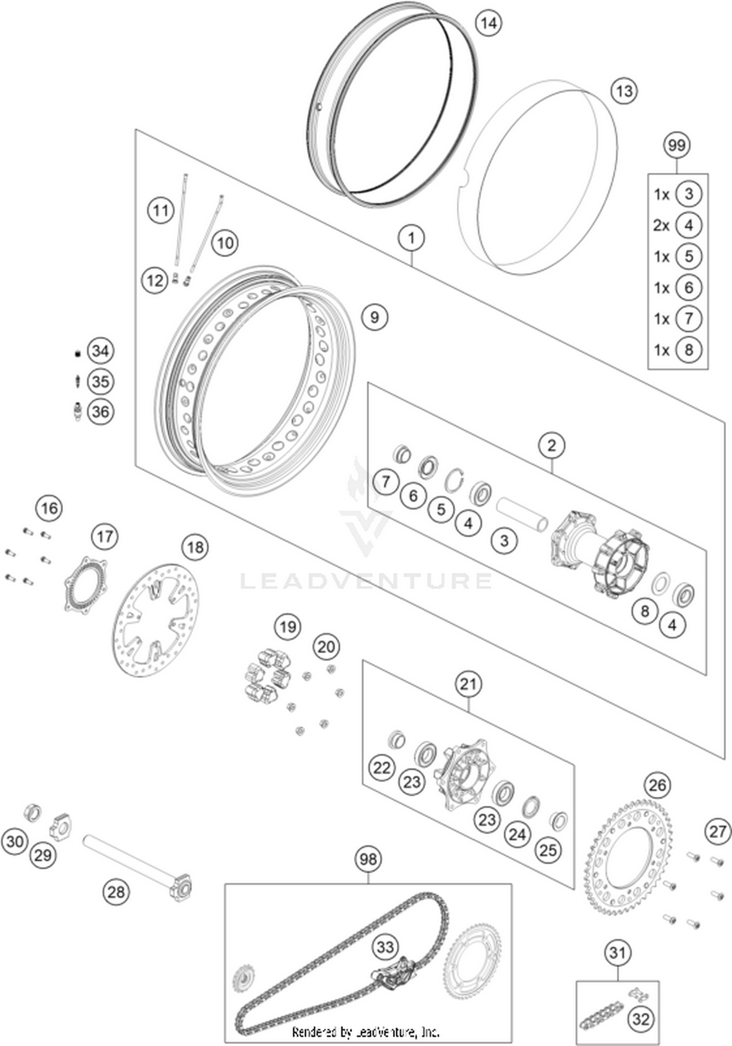 Assembly diagram