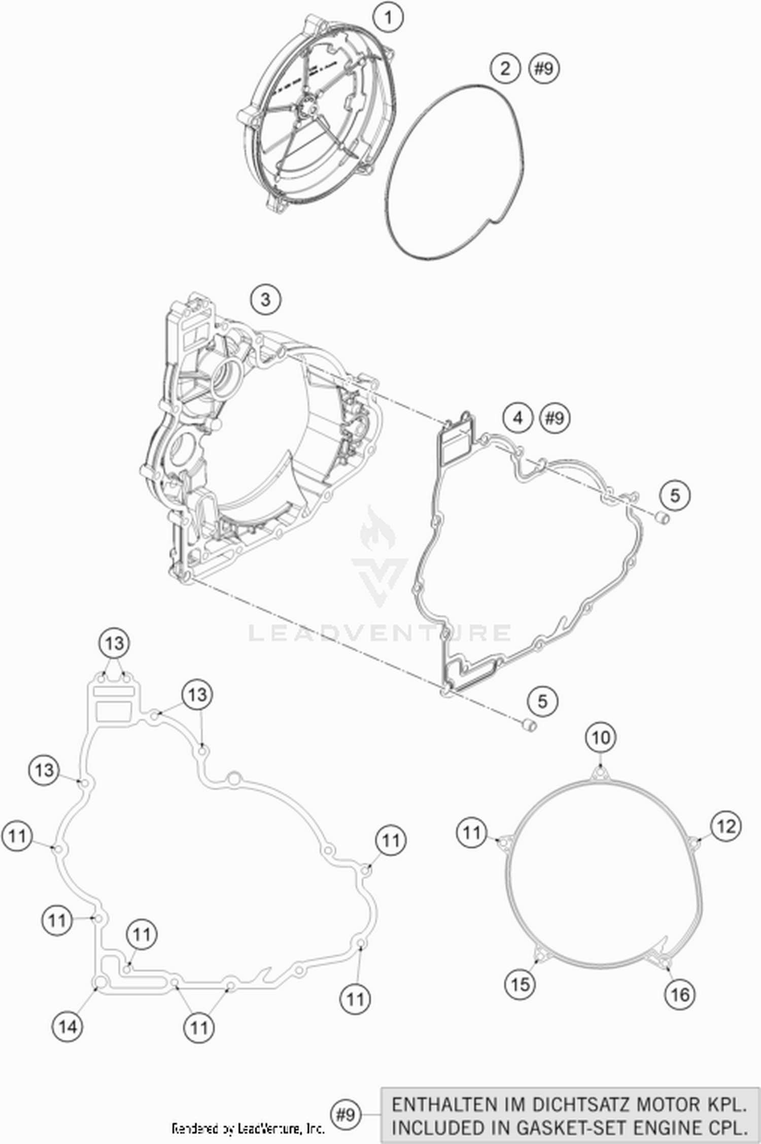 30 CLUTCH COVER