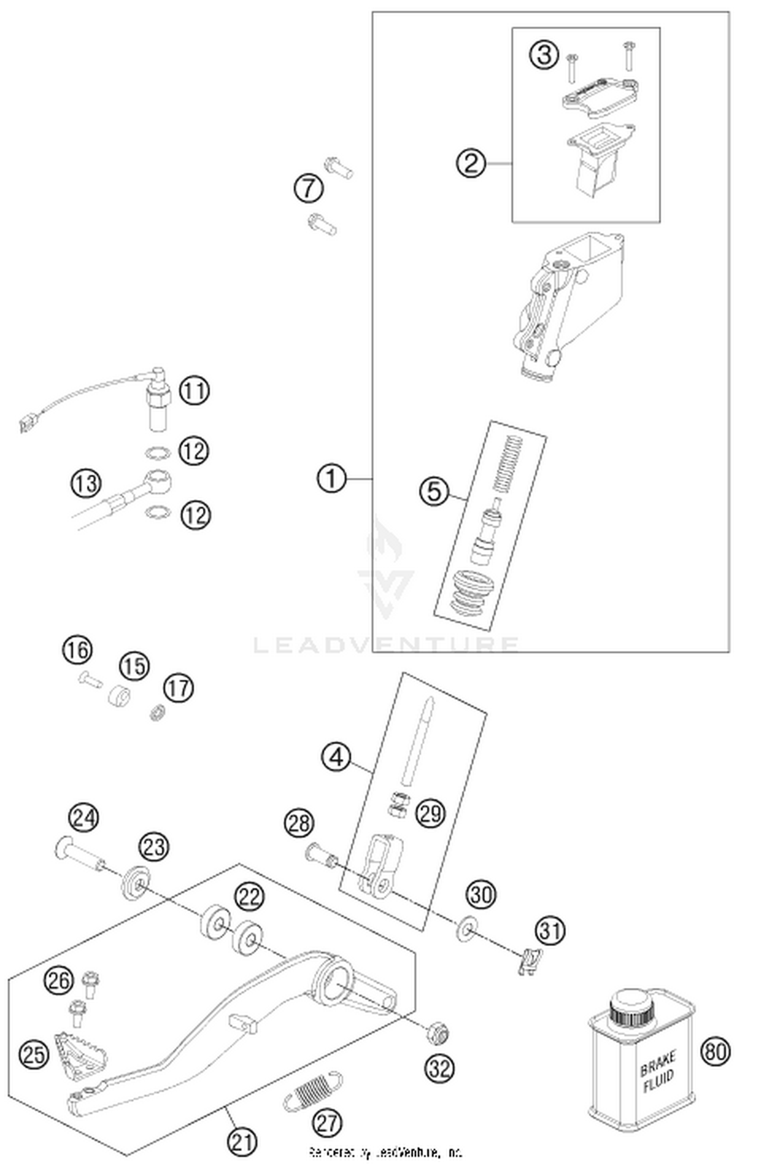 13 REAR BRAKE CONTROL