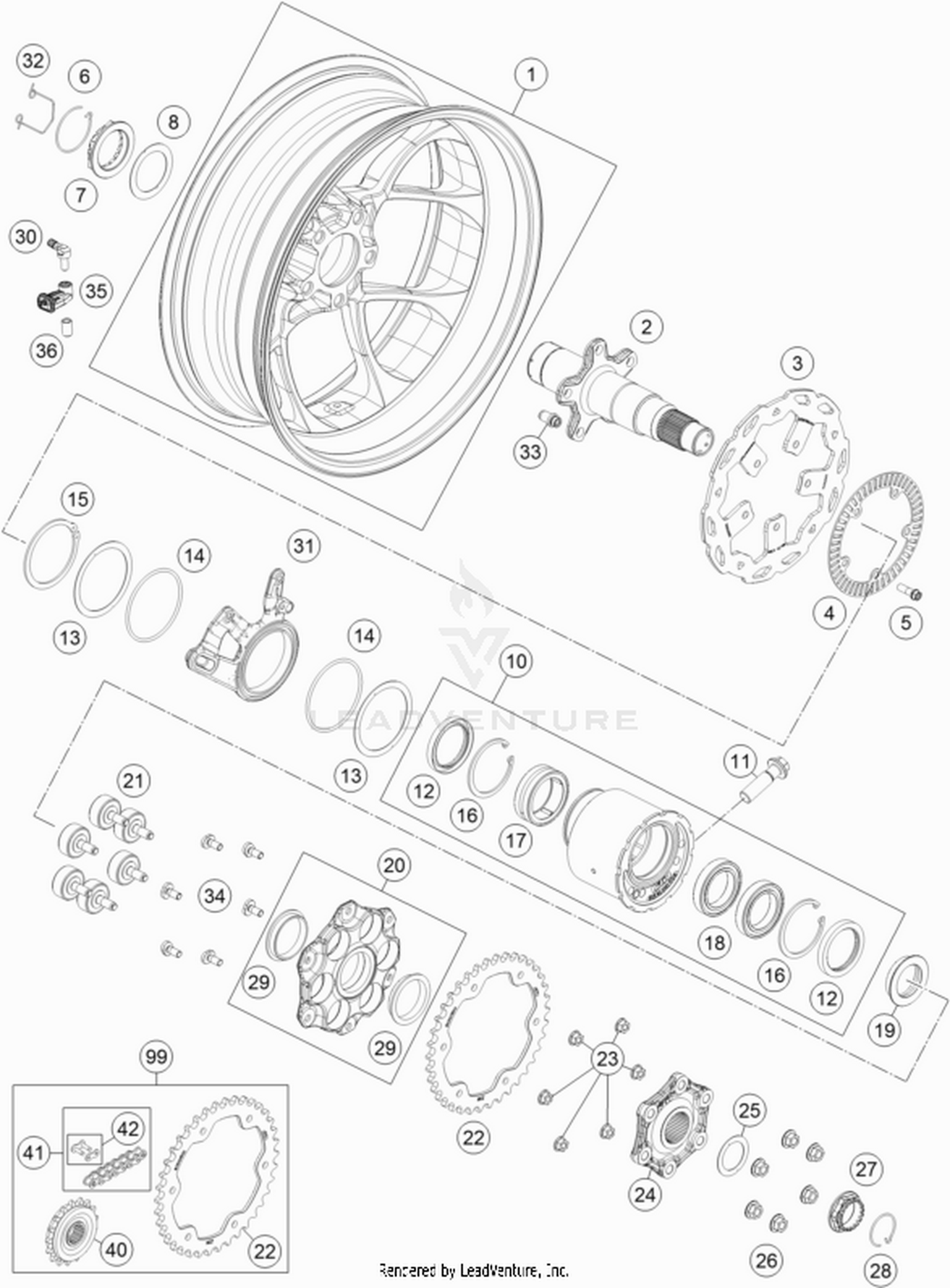 10 REAR WHEEL
