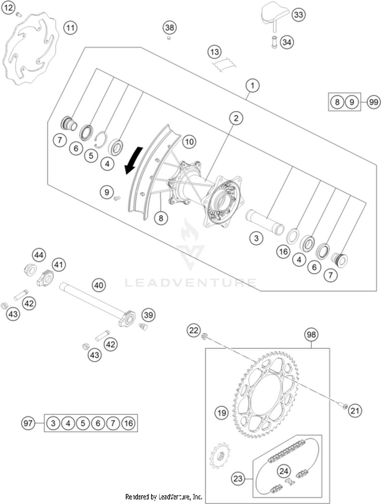 10 REAR WHEEL