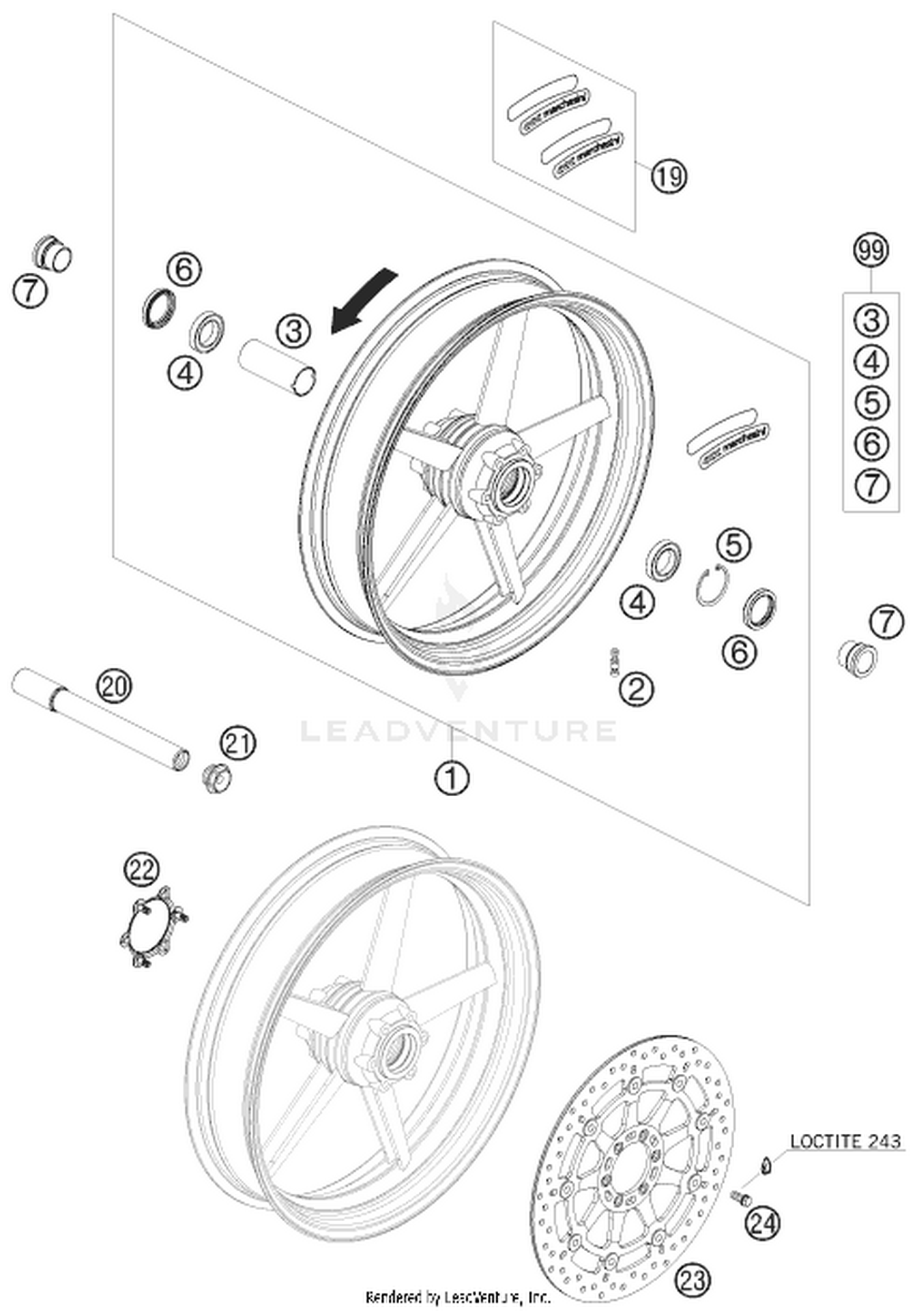 Assembly diagram