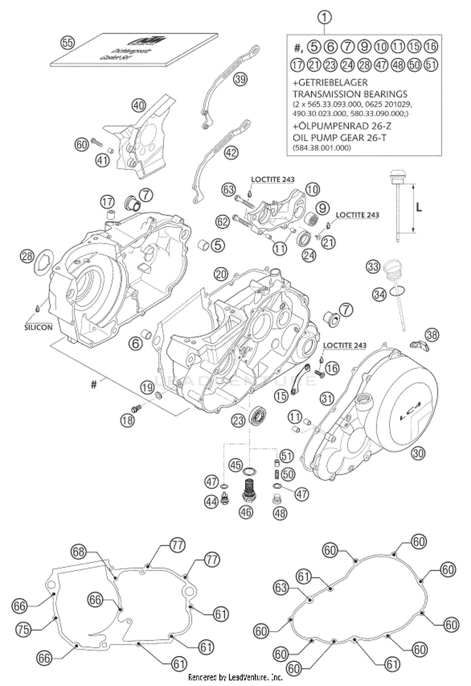 30 ENGINE CASE
