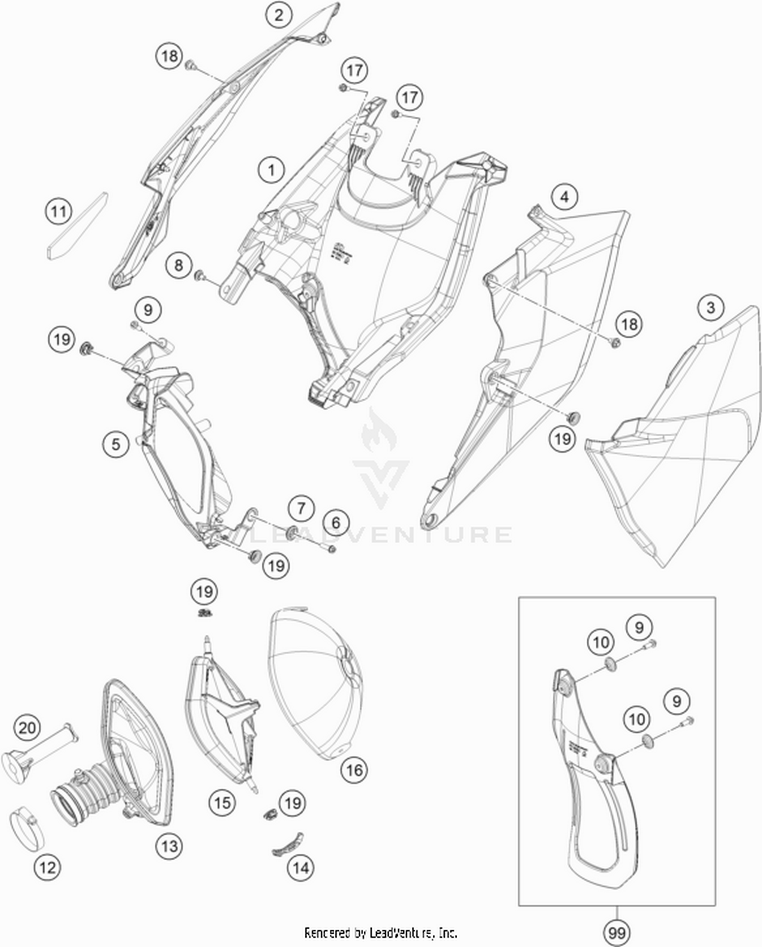 Assembly diagram