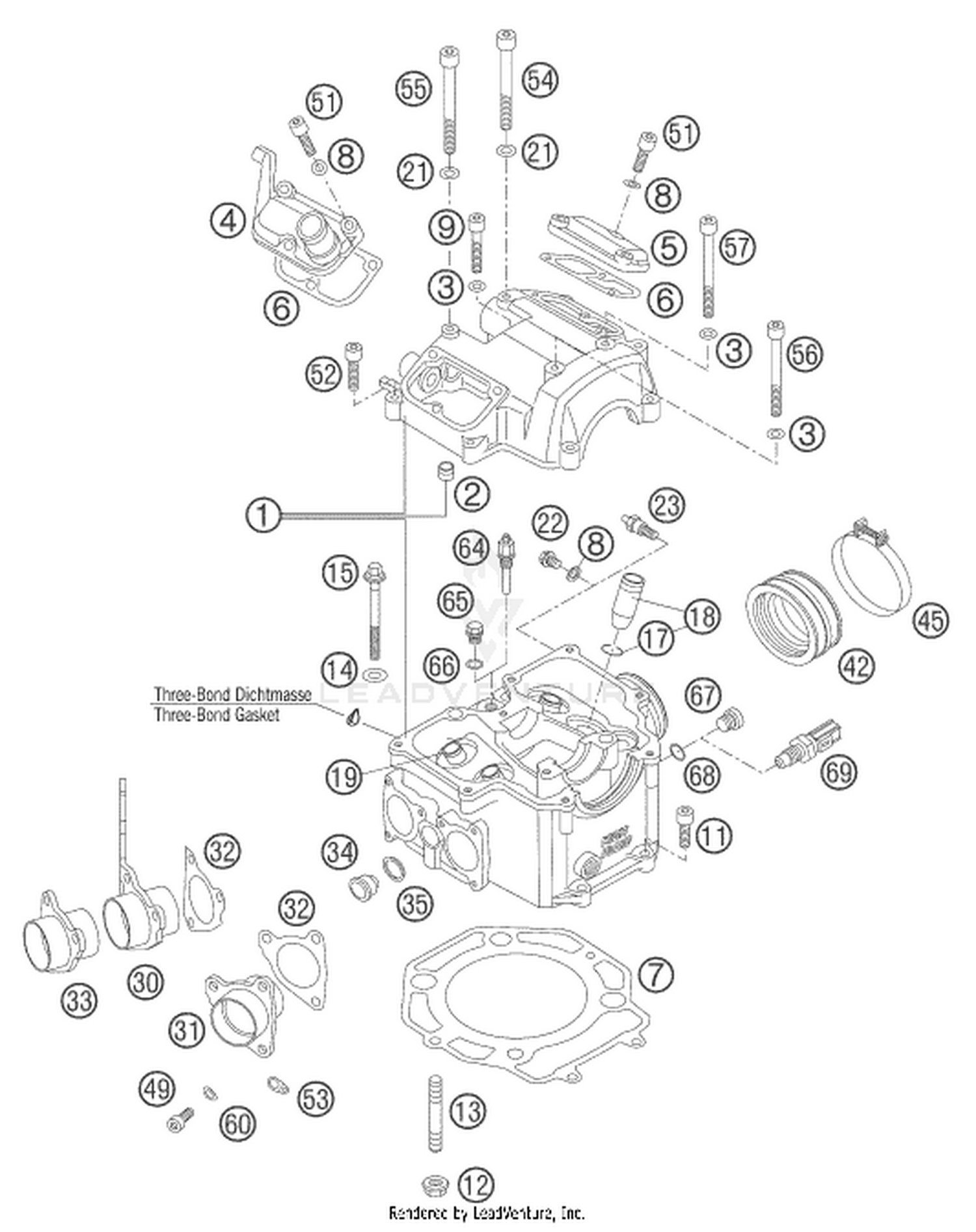 36 CYLINDER HEAD