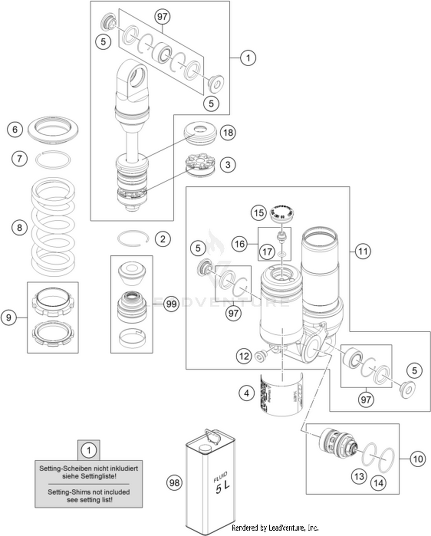 04 SHOCK ABSORBER DISASSEMBLED