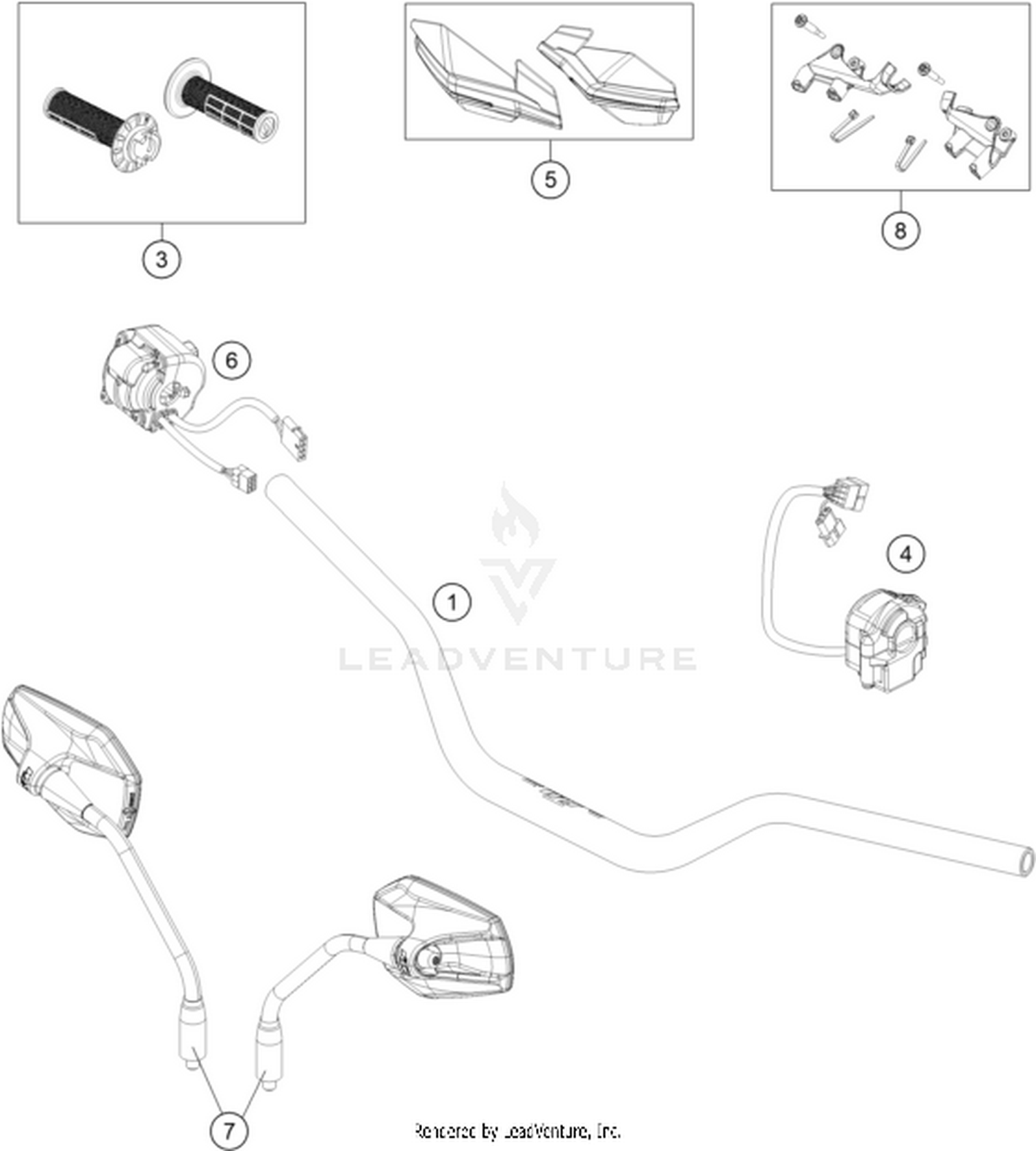 02 HANDLEBAR, CONTROLS
