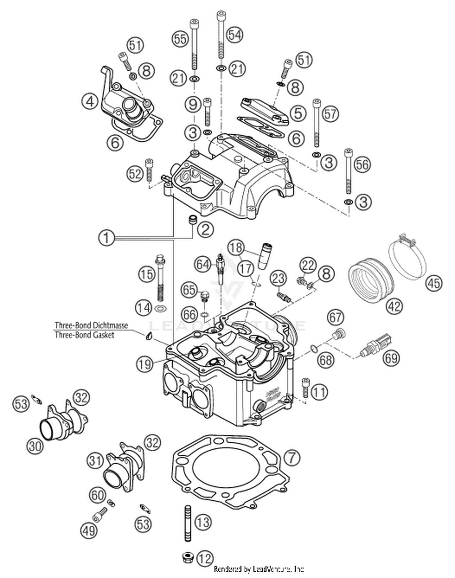 36 CYLINDER HEAD