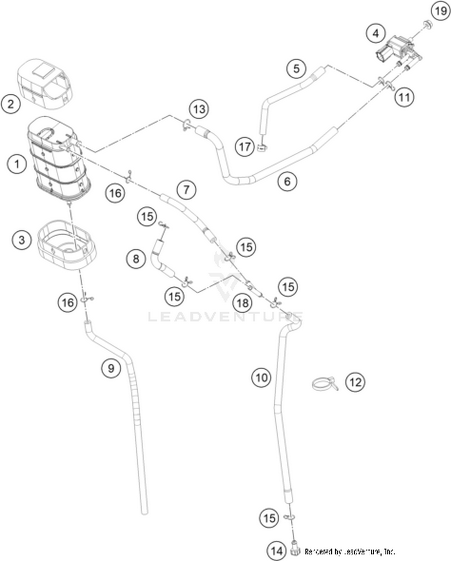15 EVAPORATIVE CANISTER