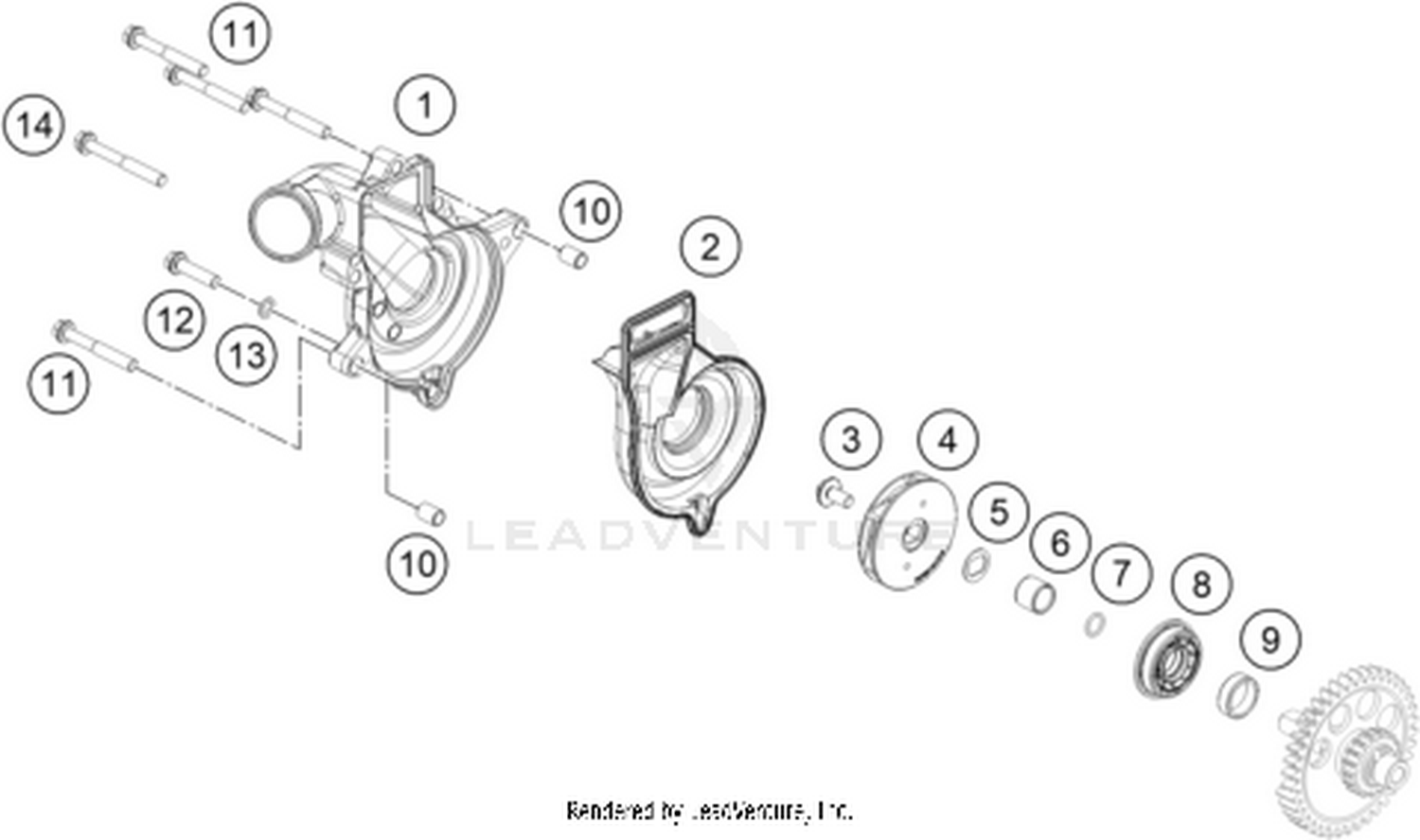 35 WATER PUMP