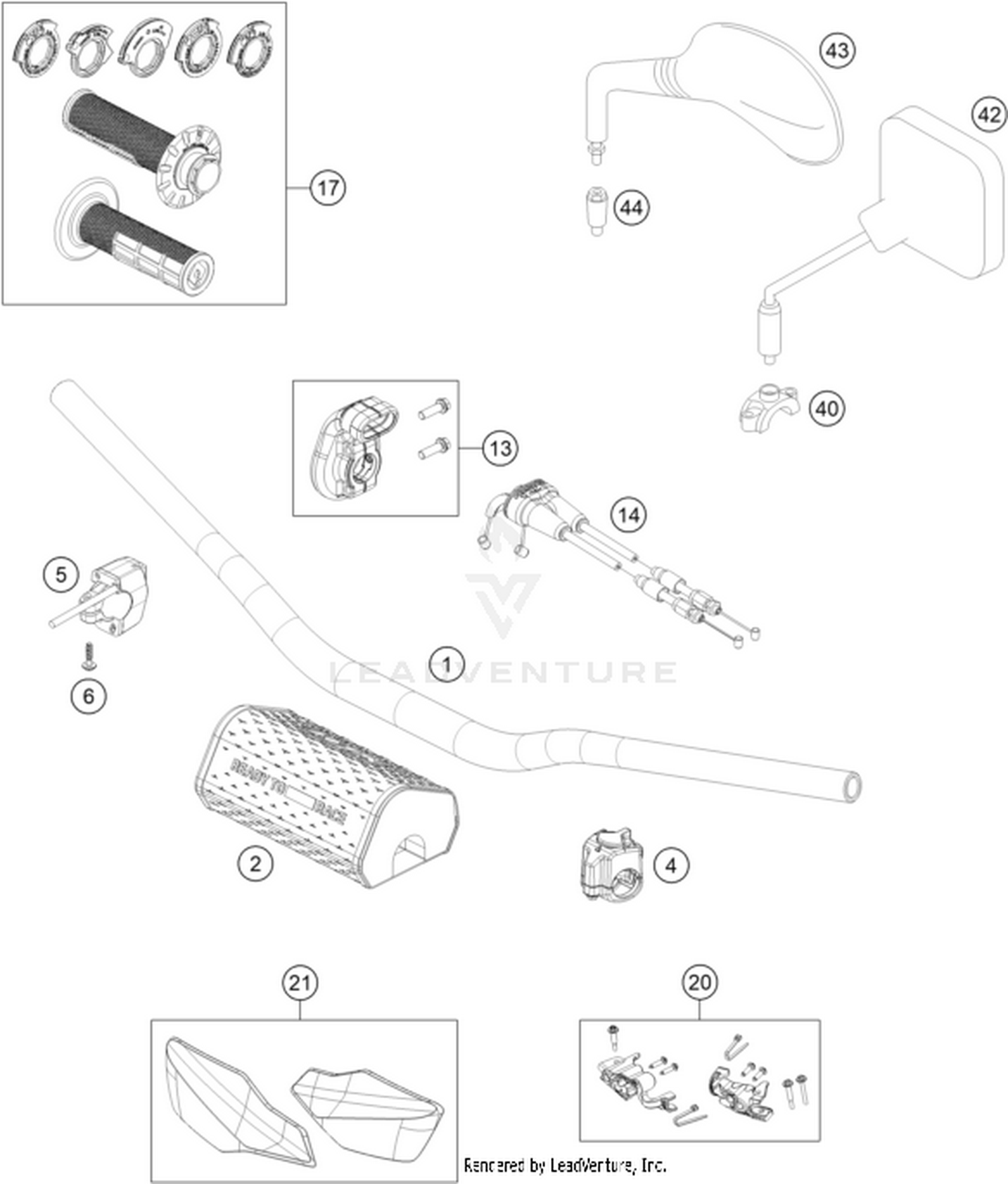 02 HANDLEBAR, CONTROLS