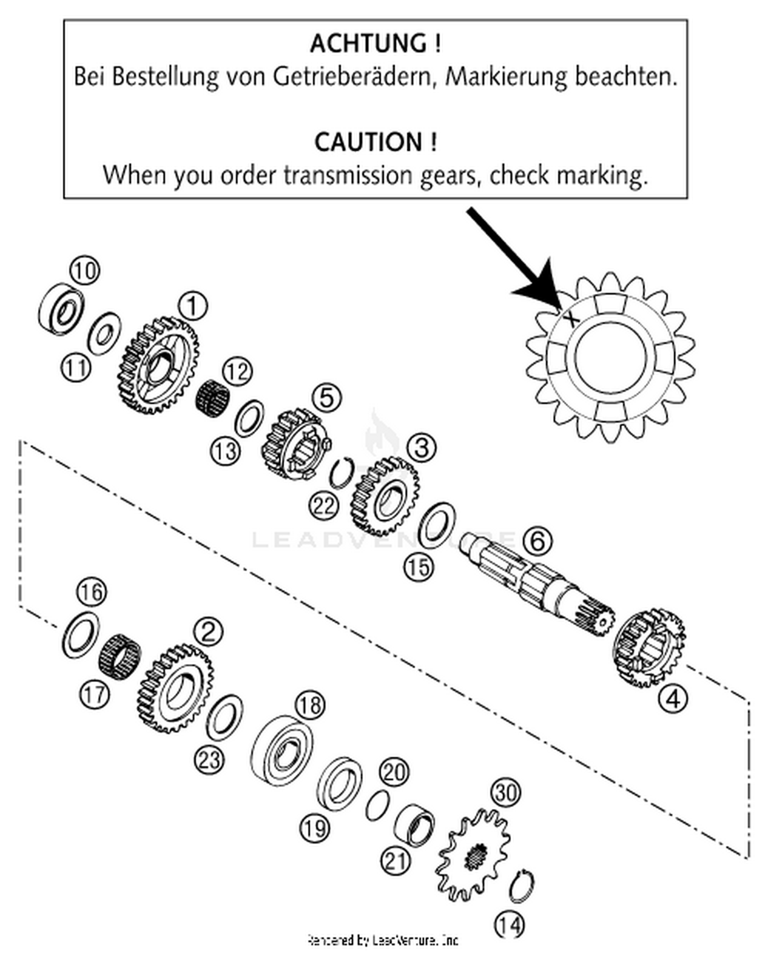 33 TRANSMISSION II - COUNTERSHAFT
