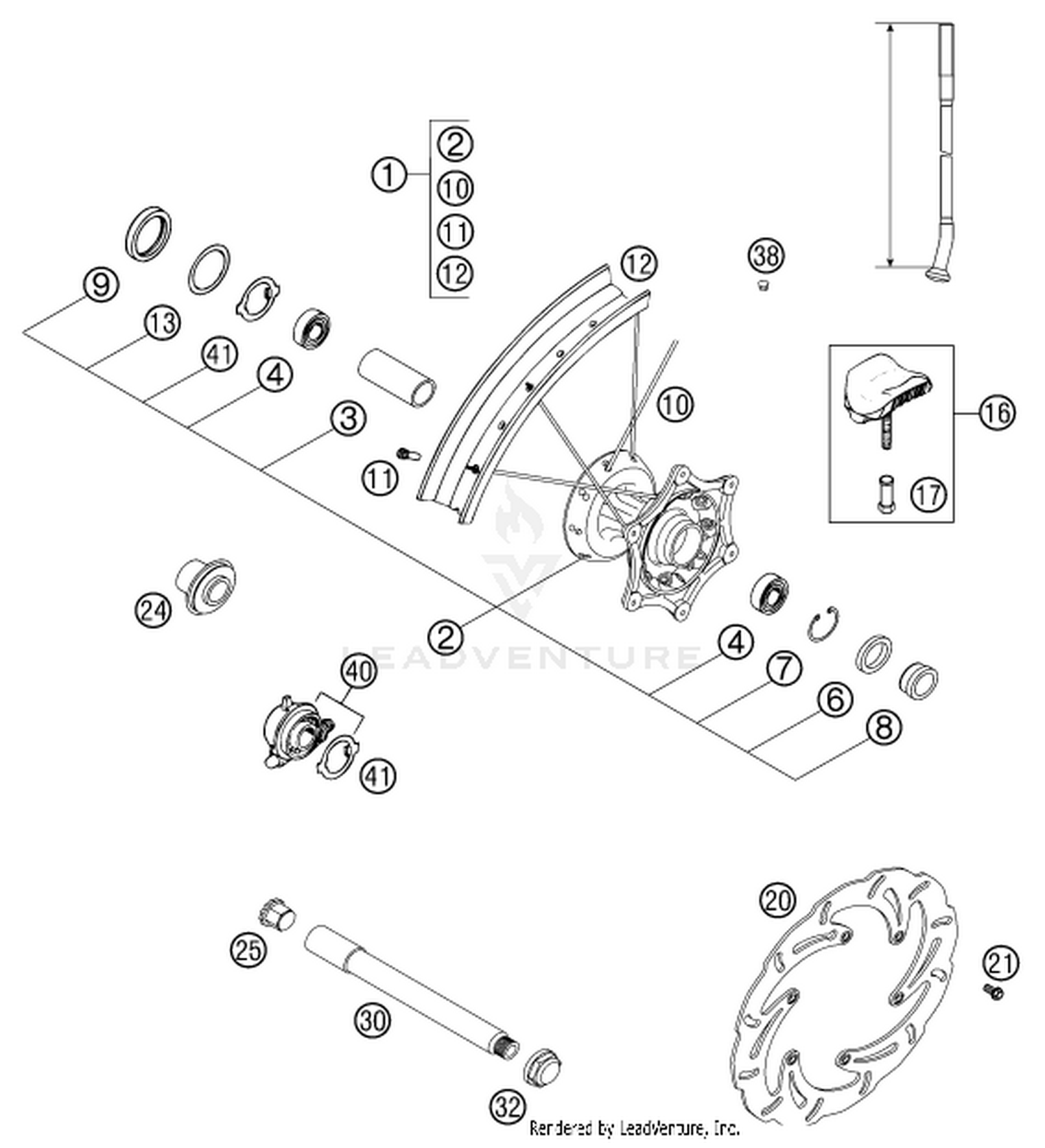 09 FRONT WHEEL
