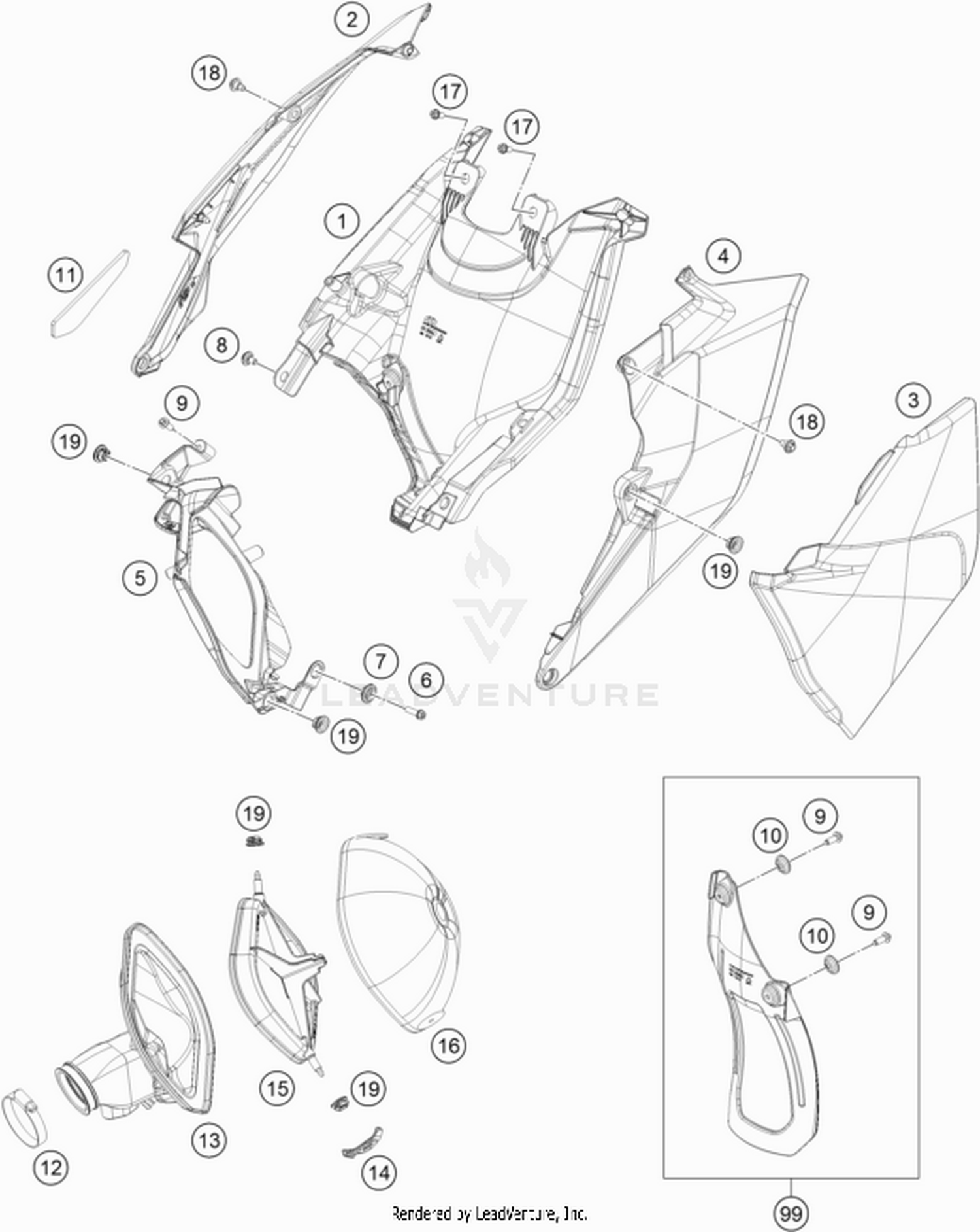 Assembly diagram