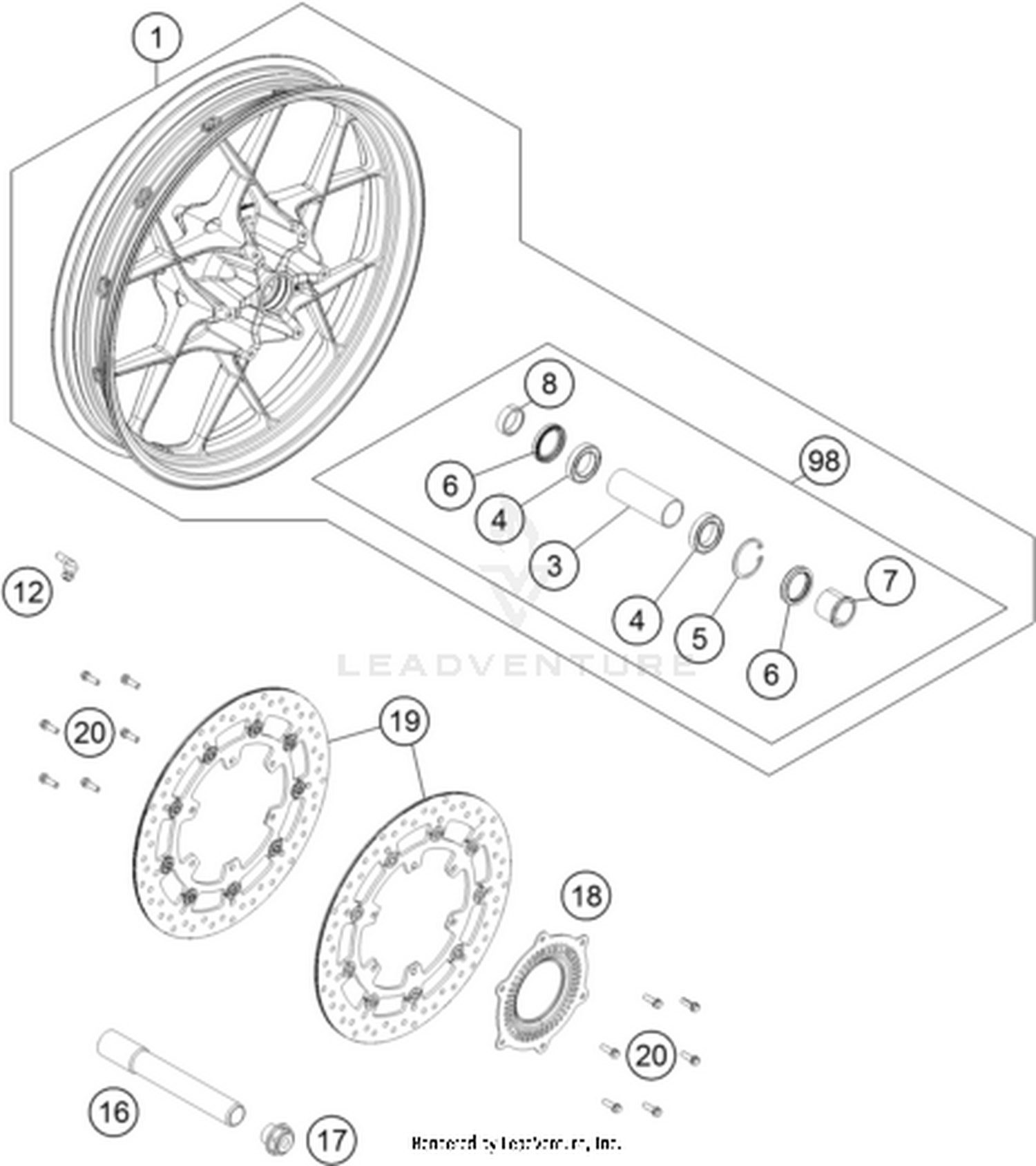 09 FRONT WHEEL