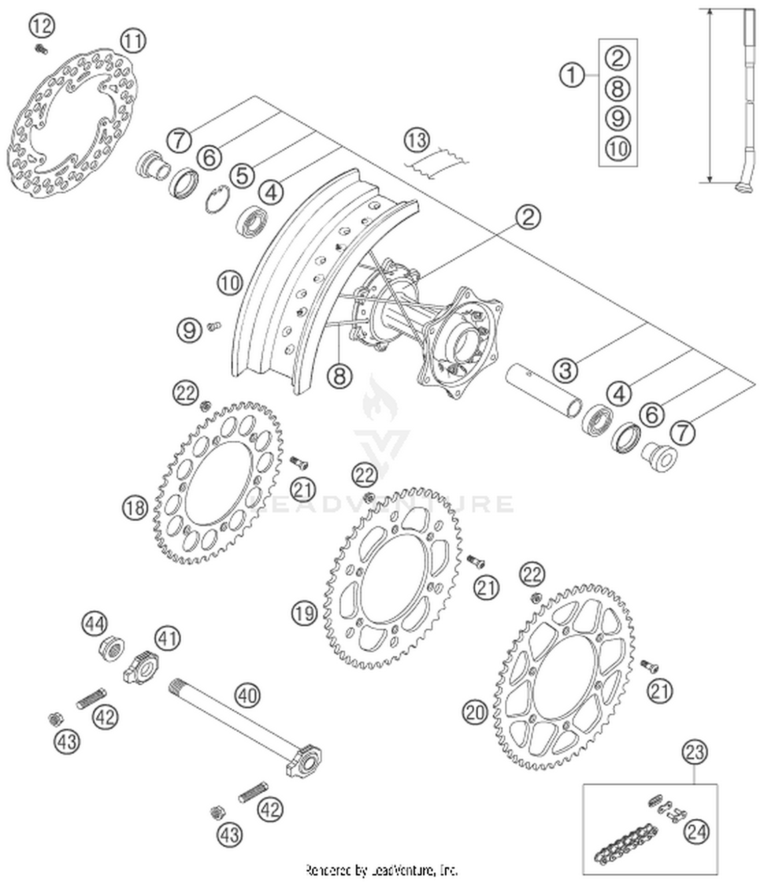 10 REAR WHEEL