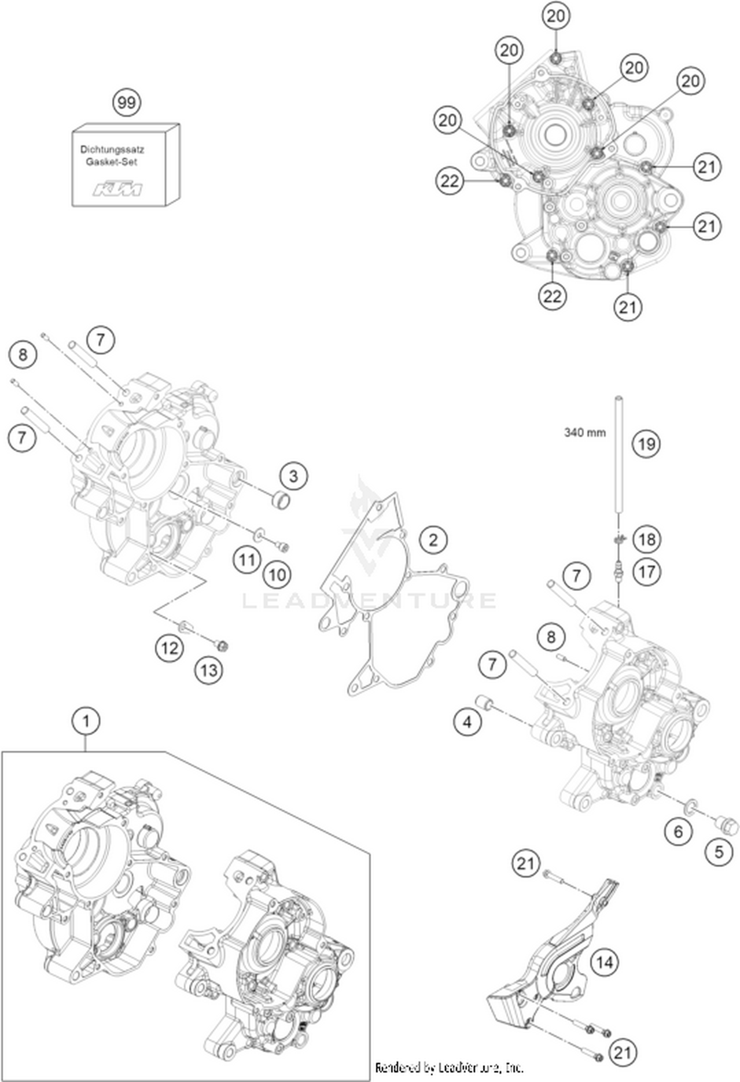 30 ENGINE CASE