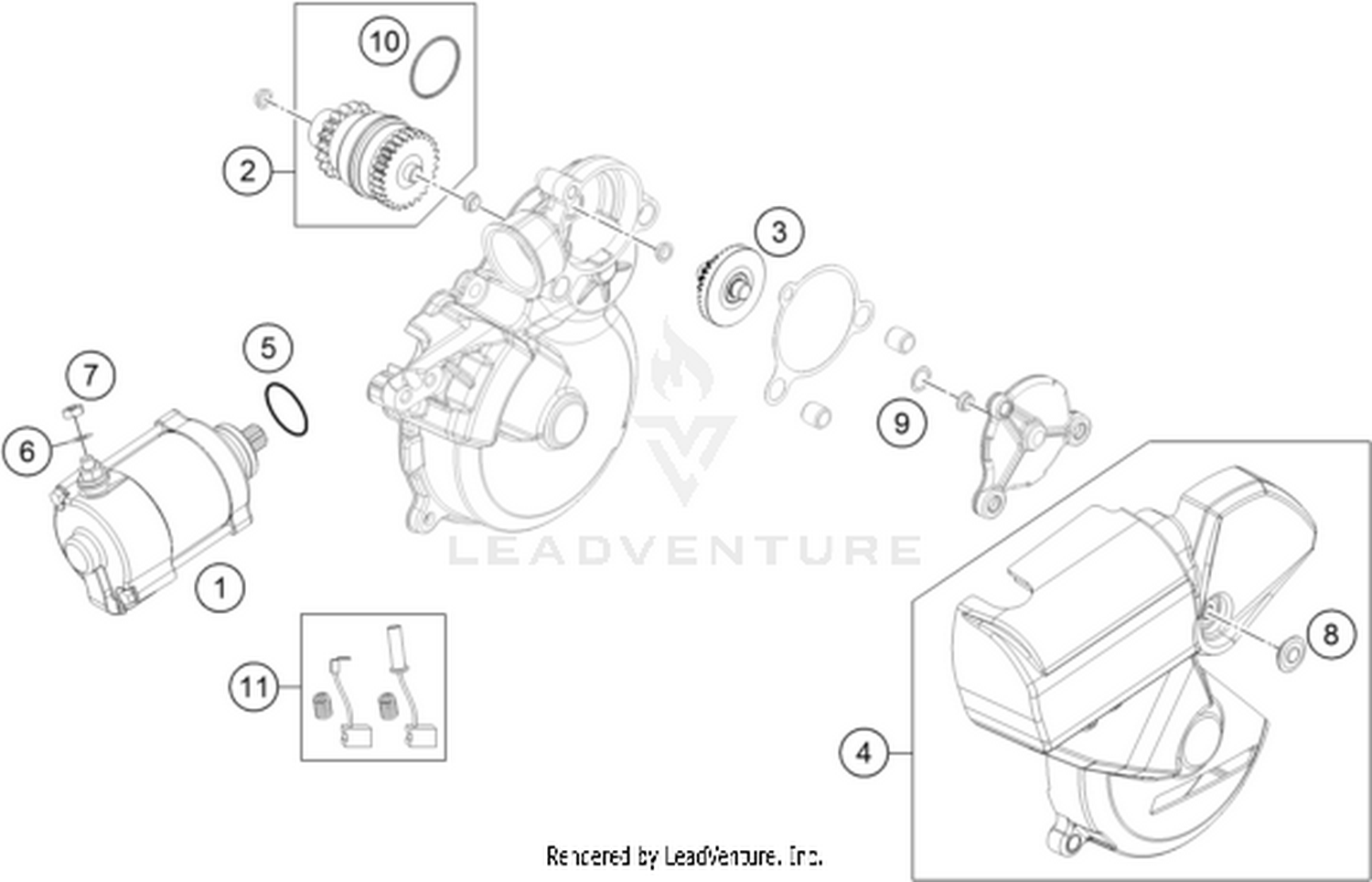40 ELECTRIC STARTER