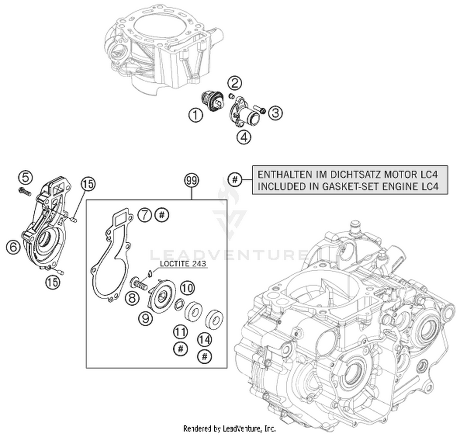 35 WATER PUMP