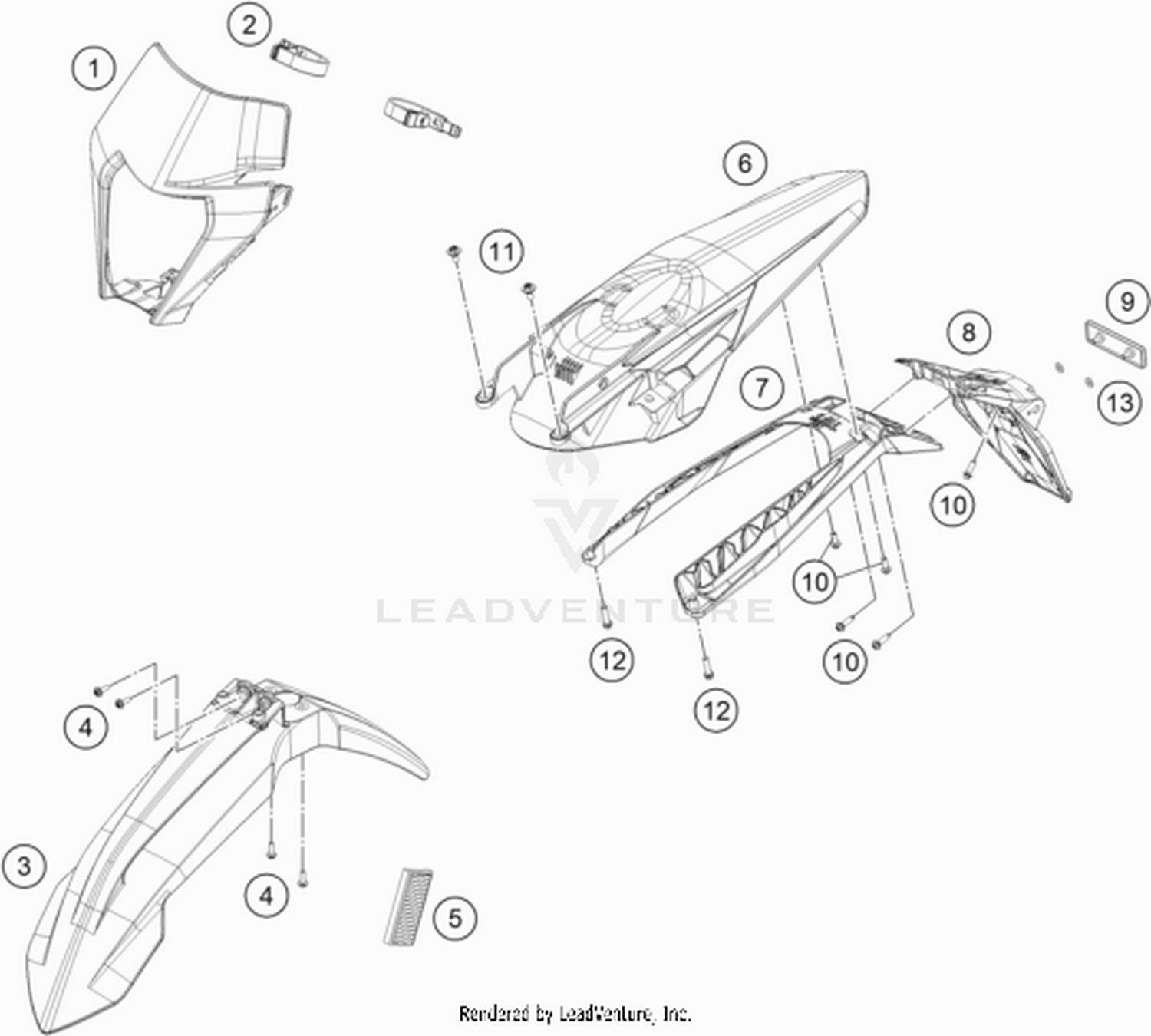 08 MASK, FENDERS