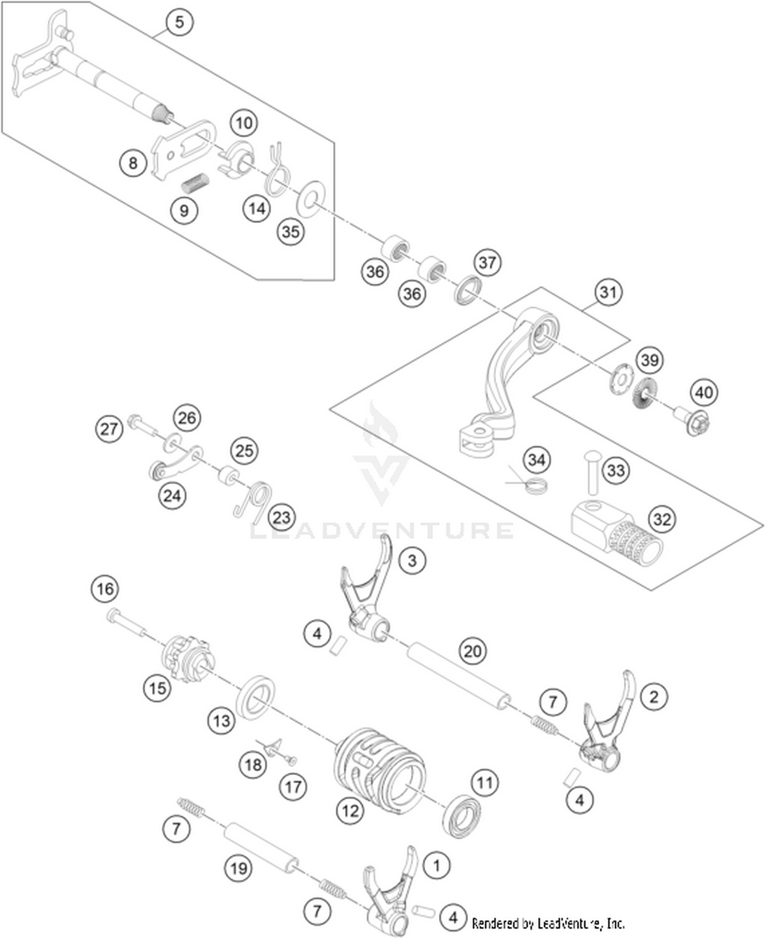 34 SHIFTING MECHANISM