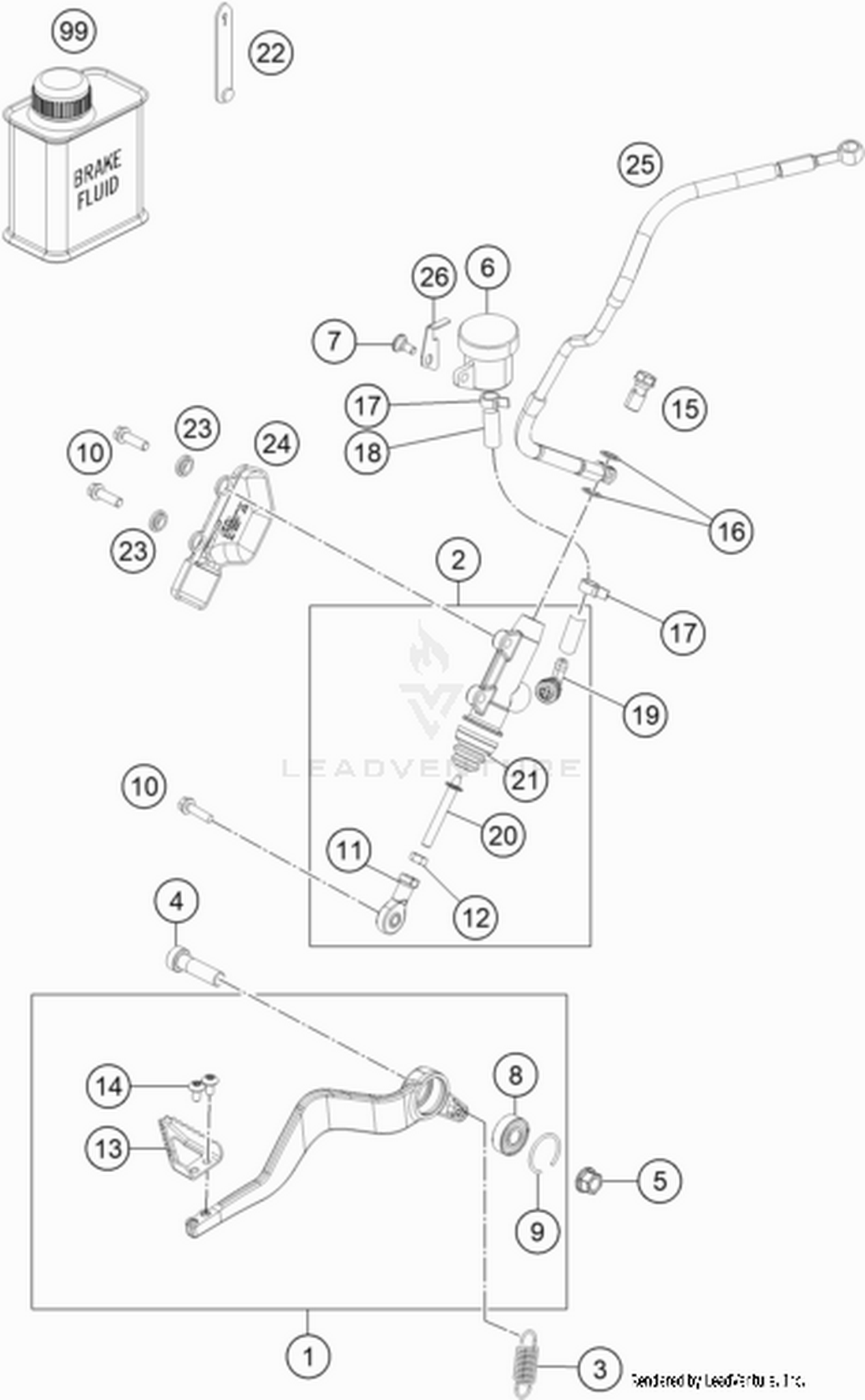 13 REAR BRAKE CONTROL