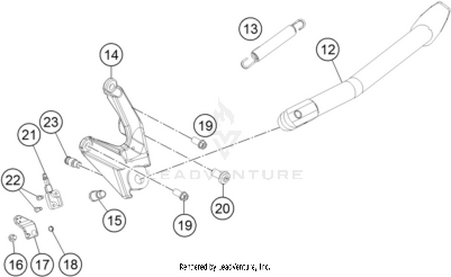 03 SIDE / CENTER STAND