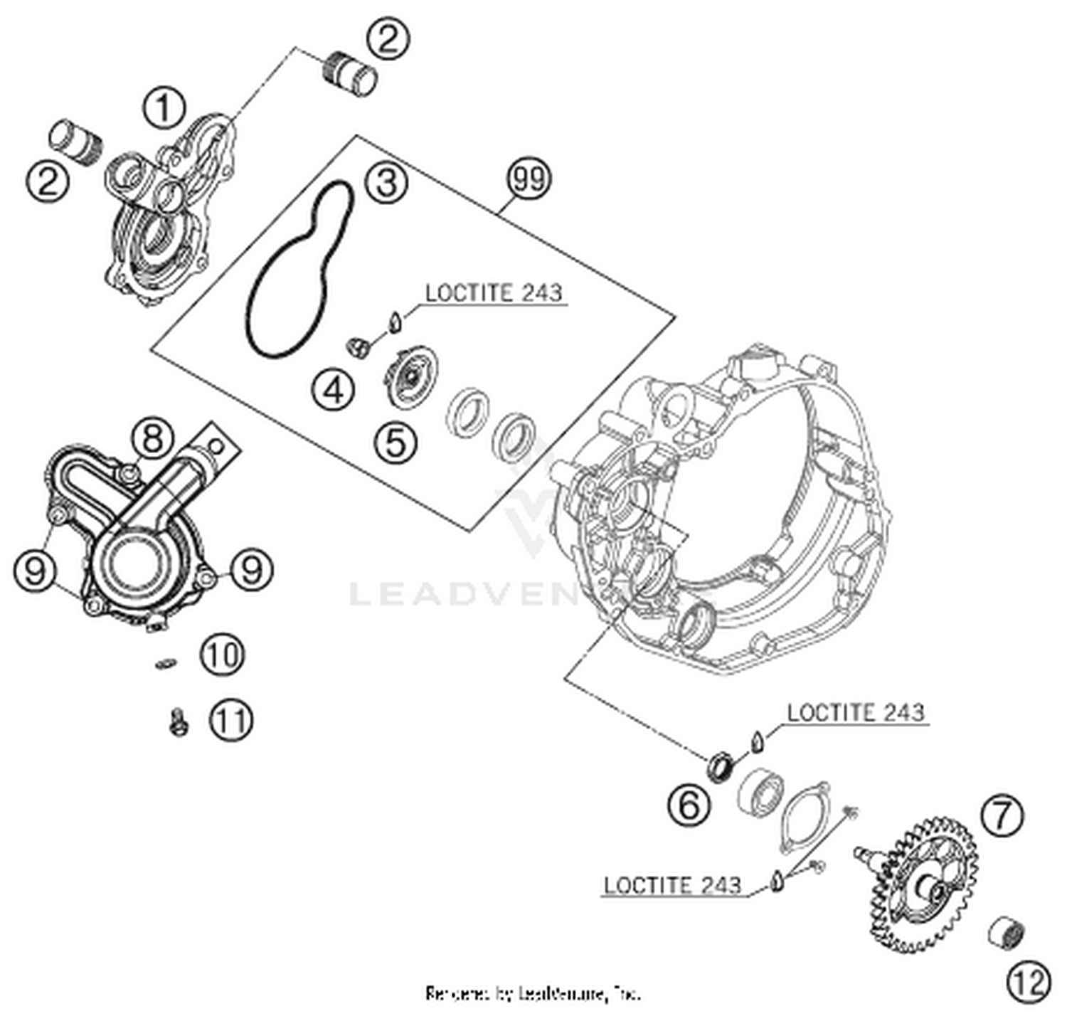 35 WATER PUMP