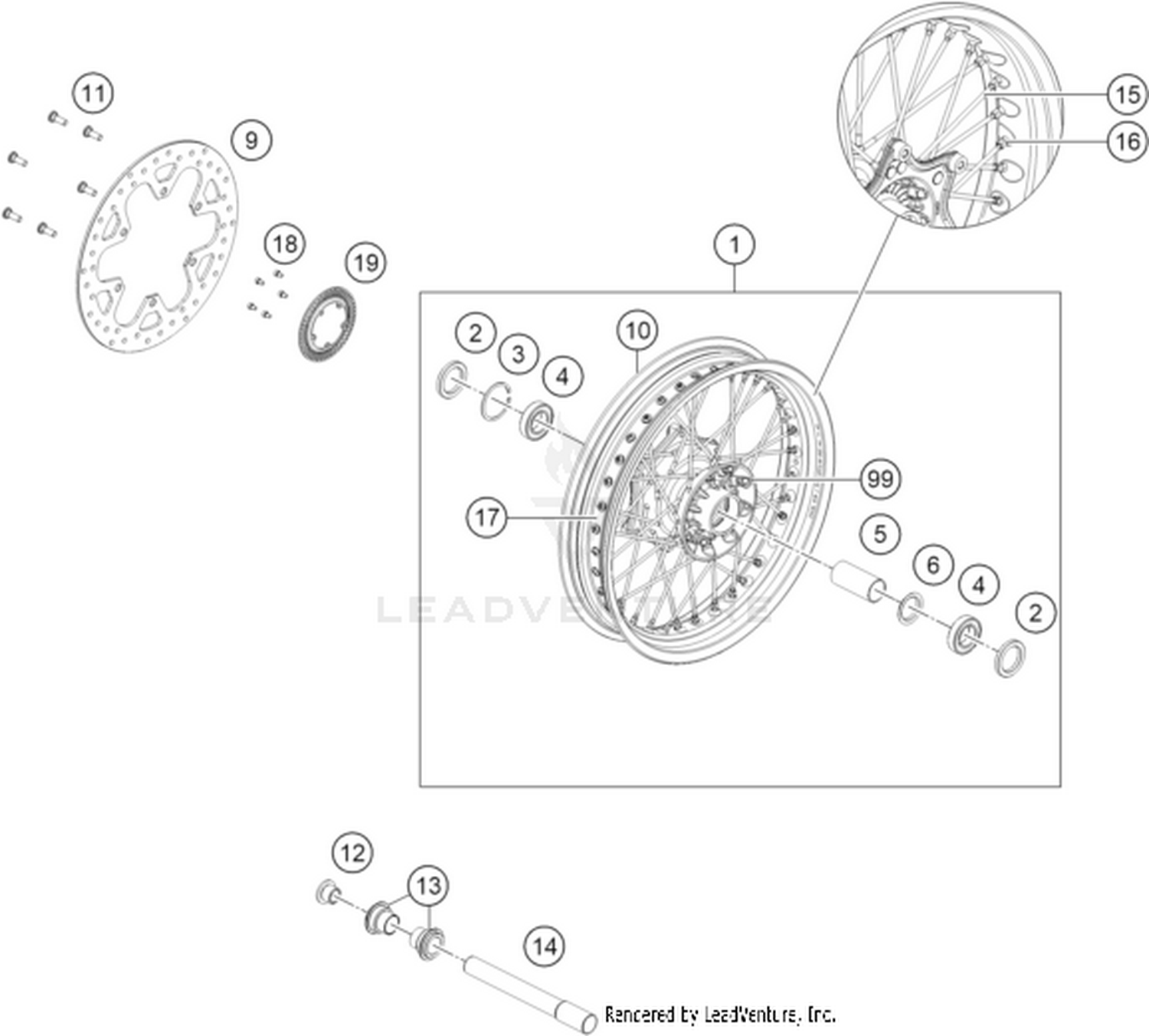 09 FRONT WHEEL