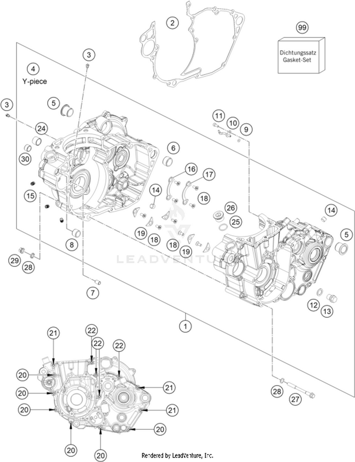 30 ENGINE CASE
