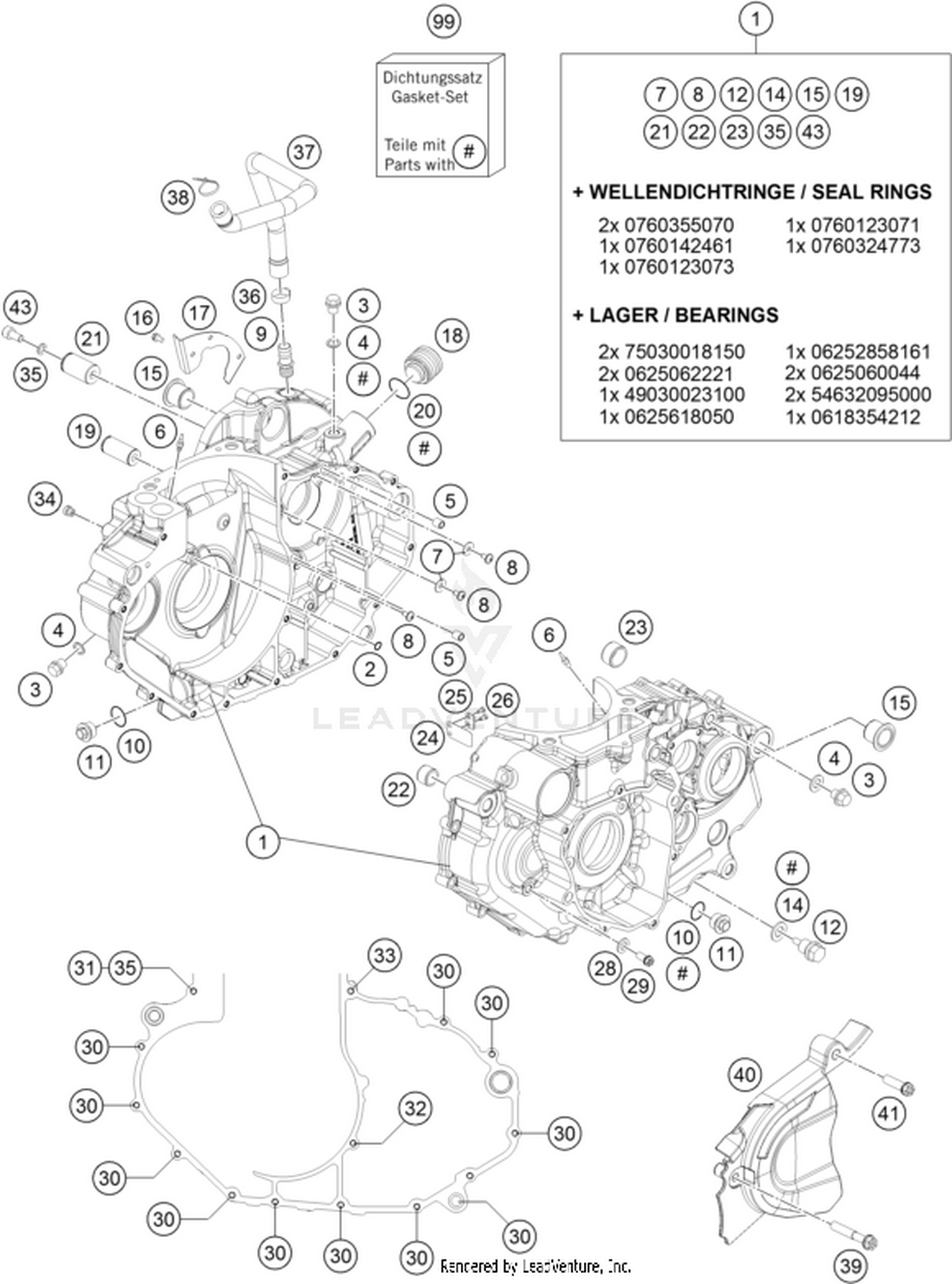 30 ENGINE CASE