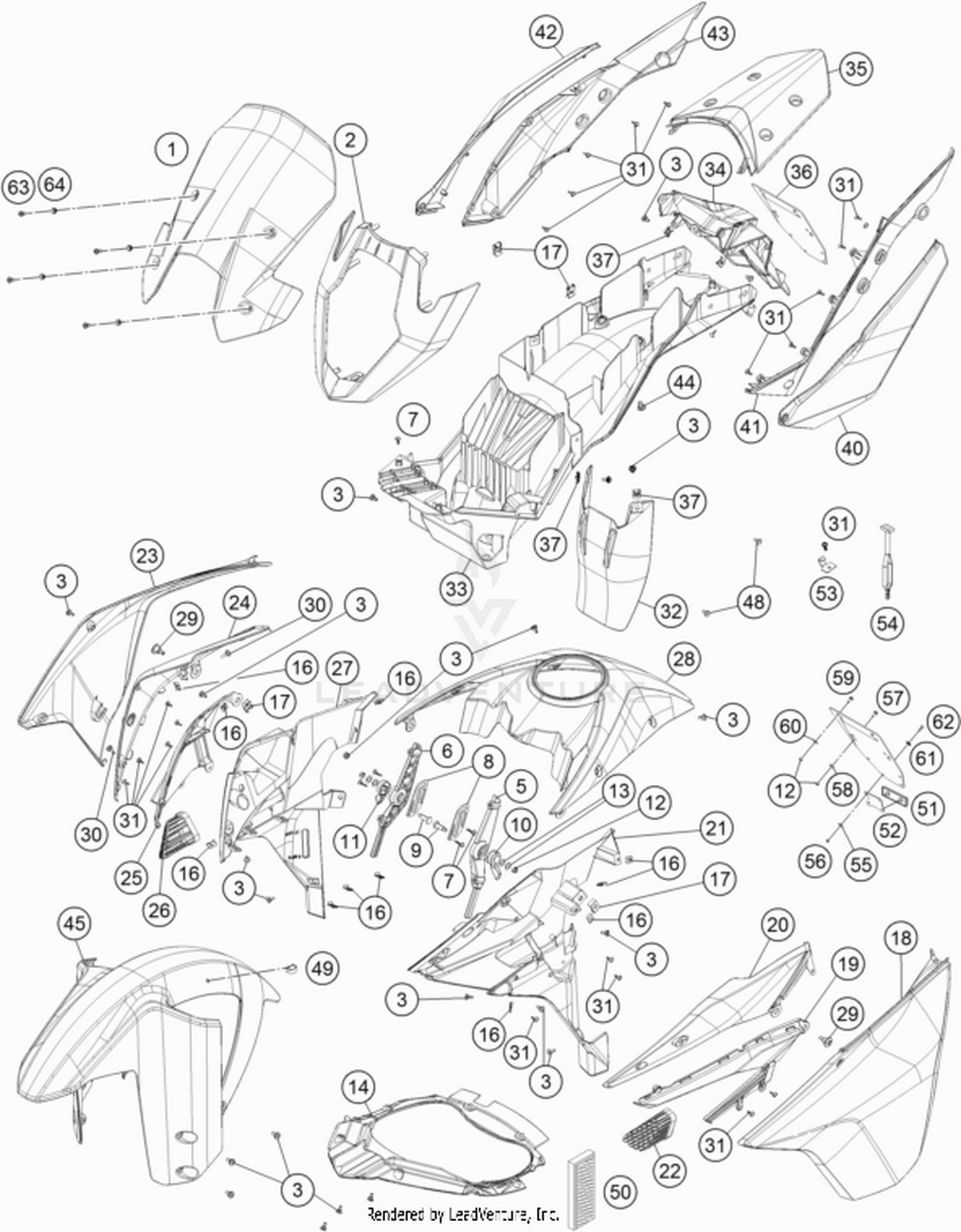 08 MASK, FENDERS