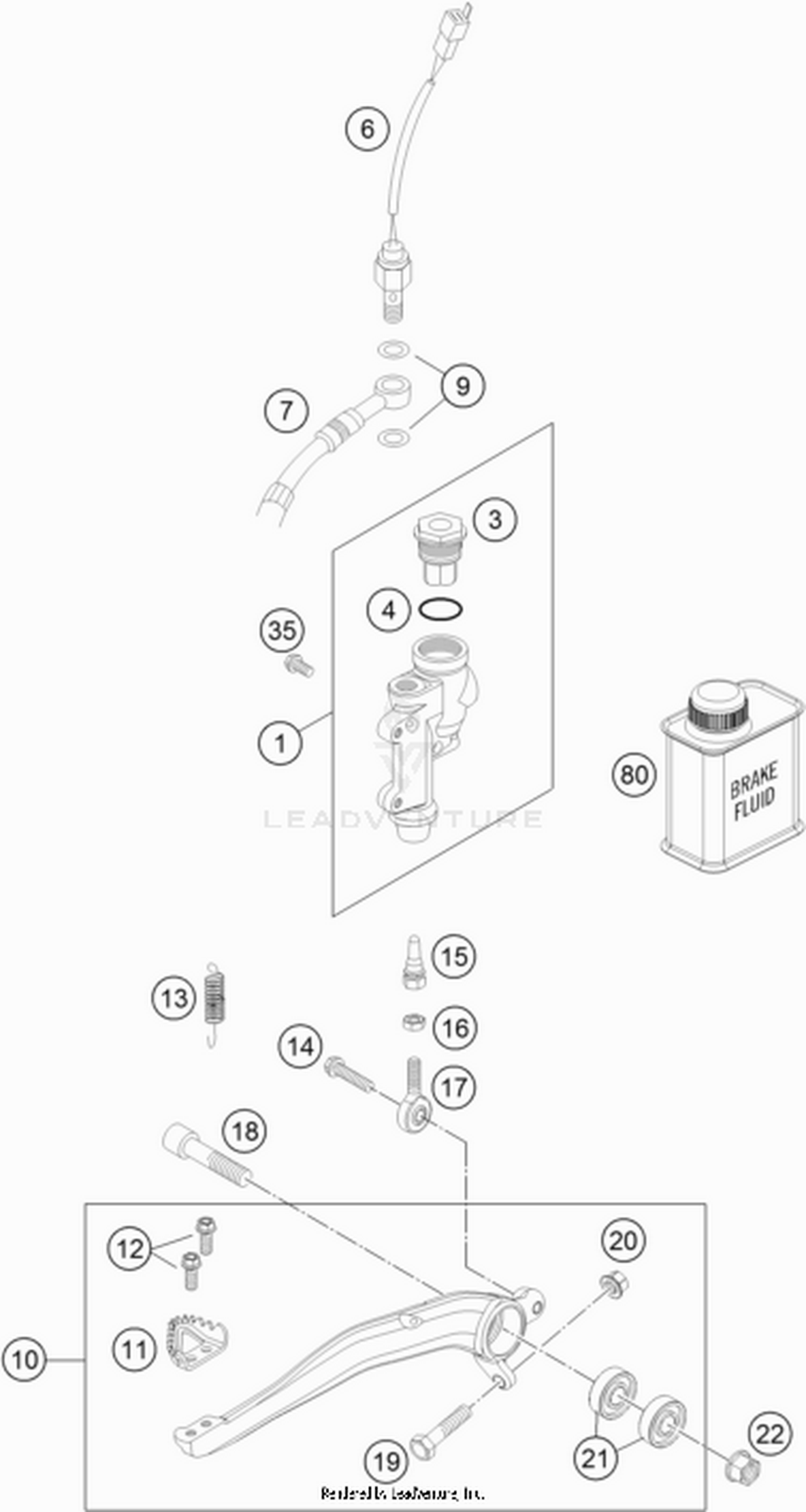 13 REAR BRAKE CONTROL