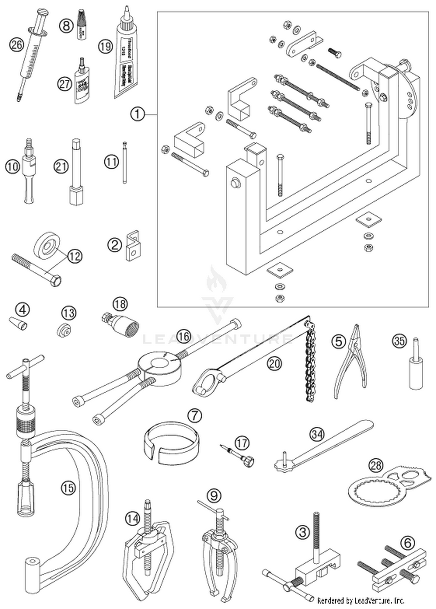 Assembly diagram