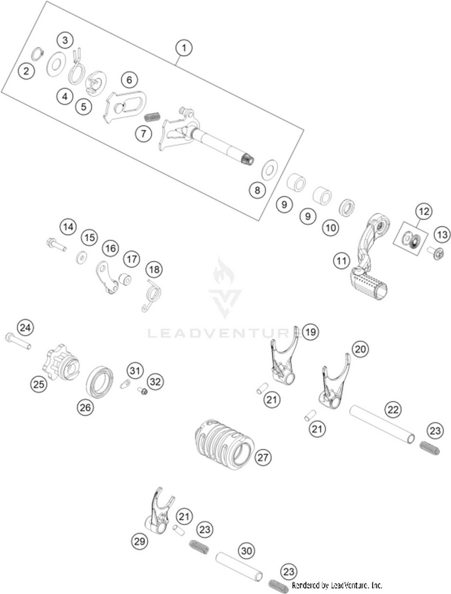 34 SHIFTING MECHANISM