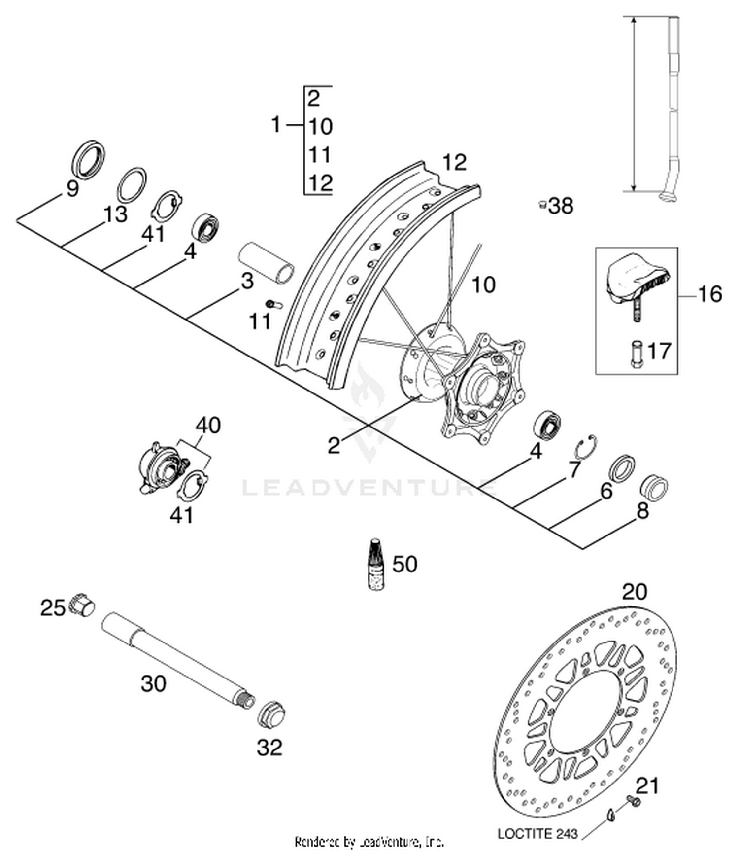 09 FRONT WHEEL