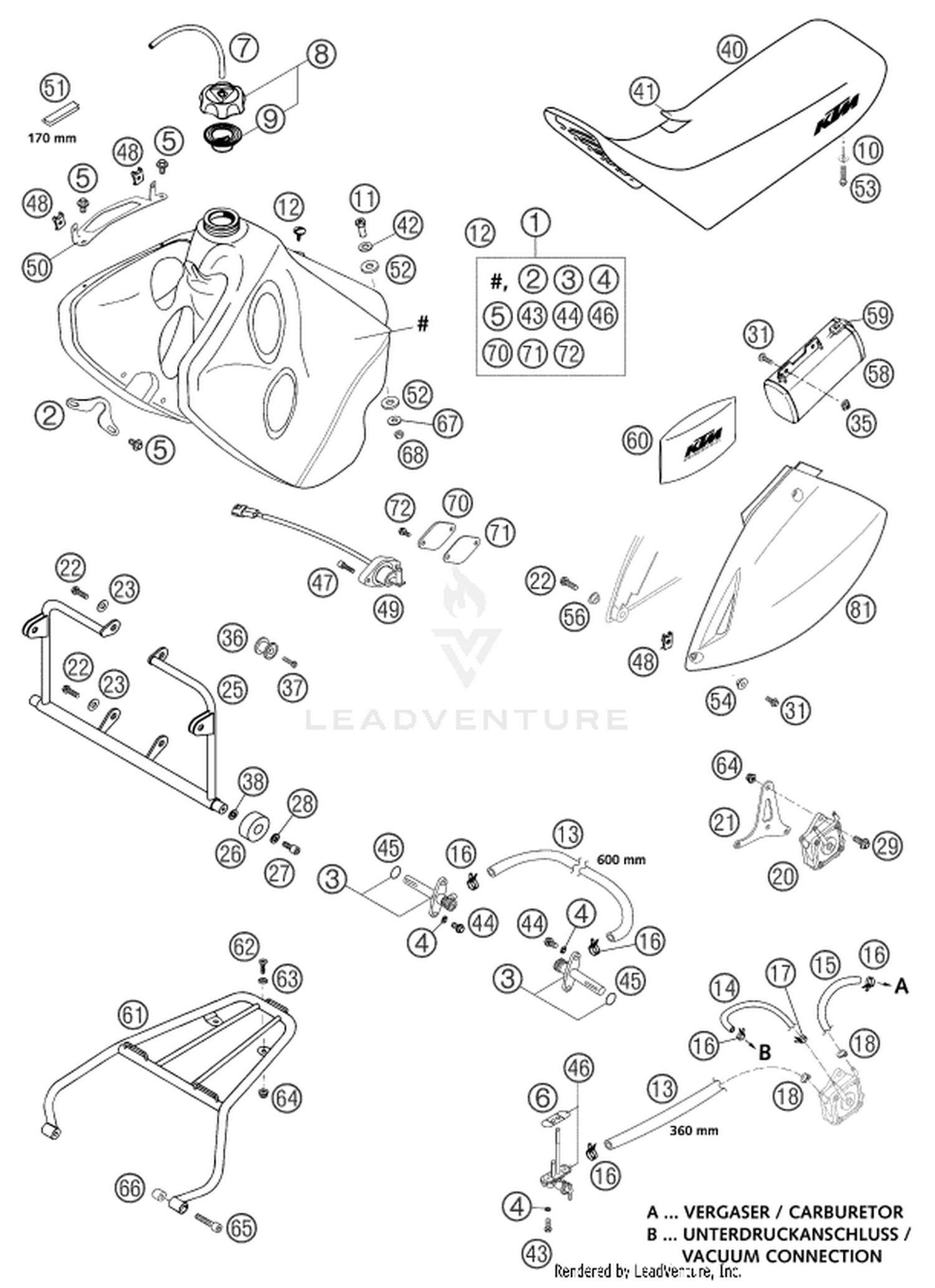 07 TANK, SEAT