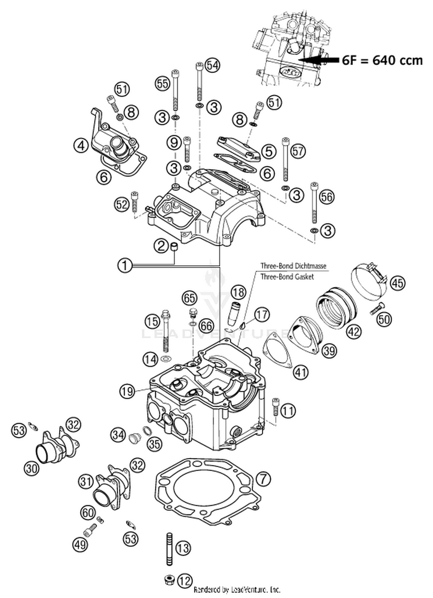 36 CYLINDER HEAD