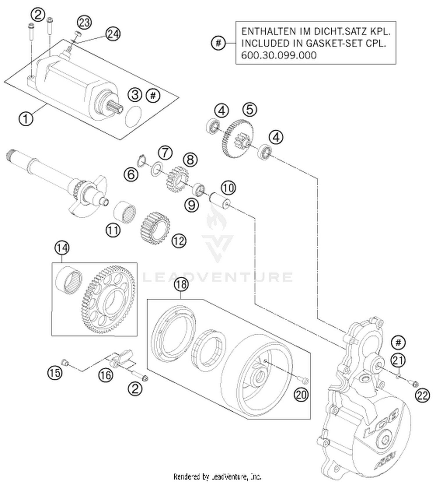 40 ELECTRIC STARTER