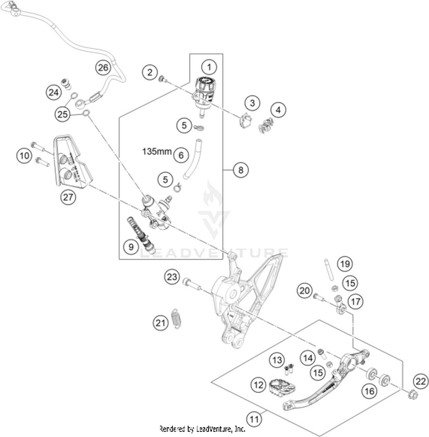 13 REAR BRAKE CONTROL
