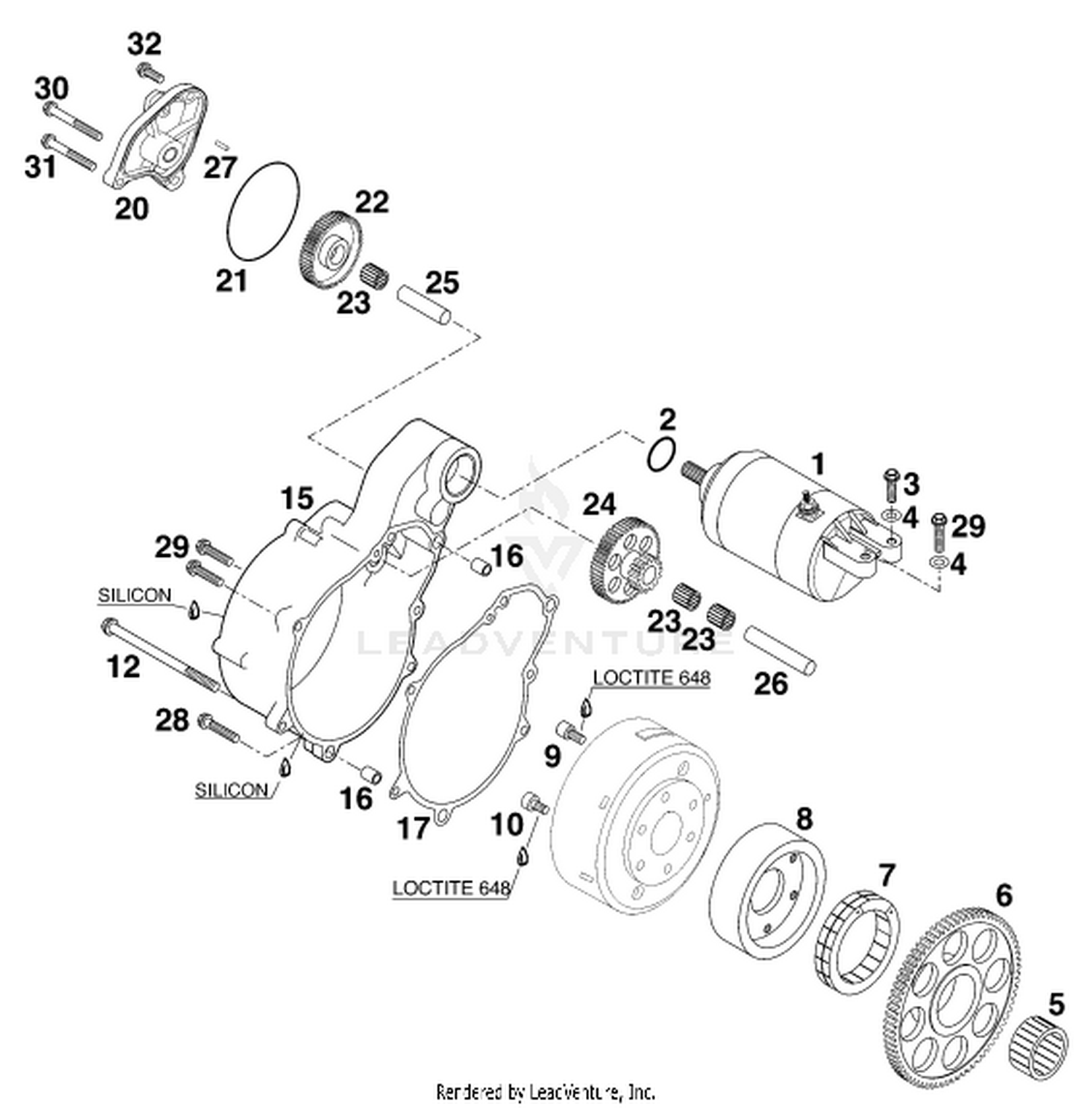 40 ELECTRIC STARTER