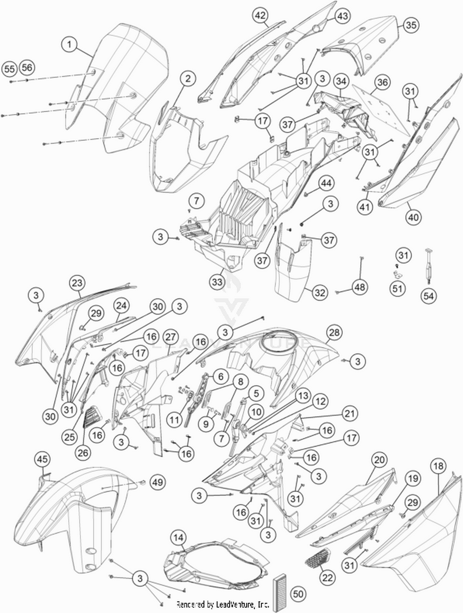 08 MASK, FENDERS