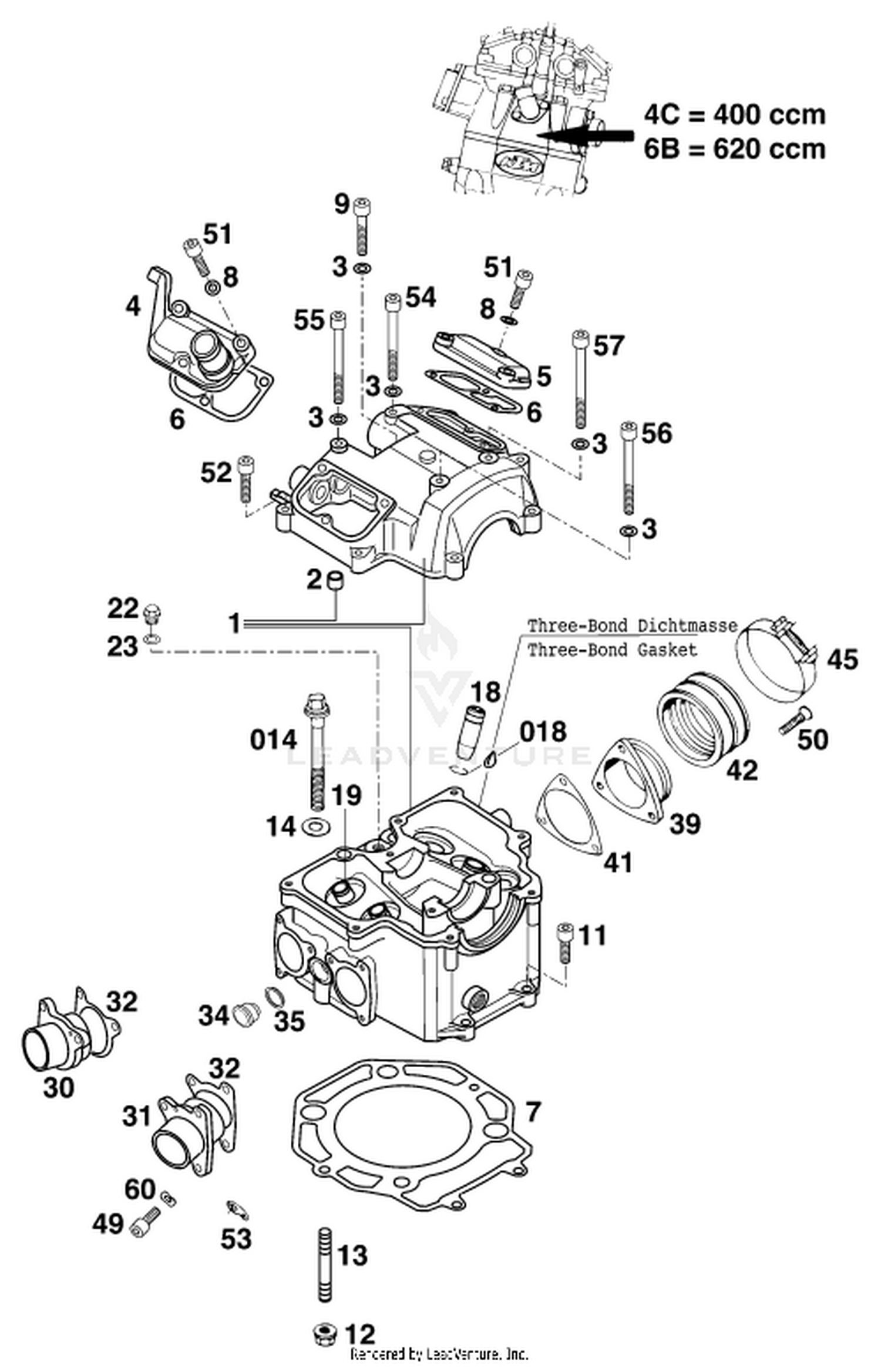 36 CYLINDER HEAD