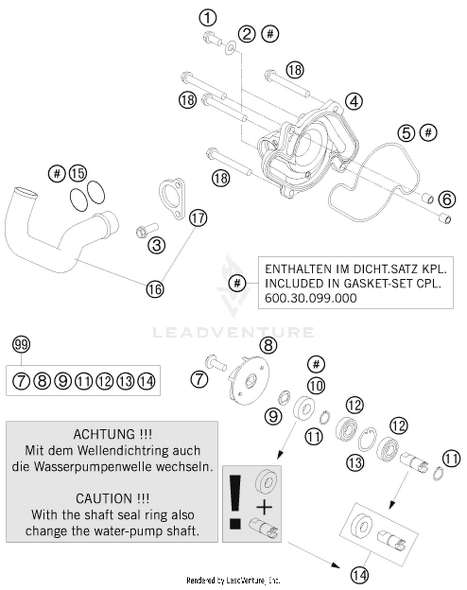 35 WATER PUMP